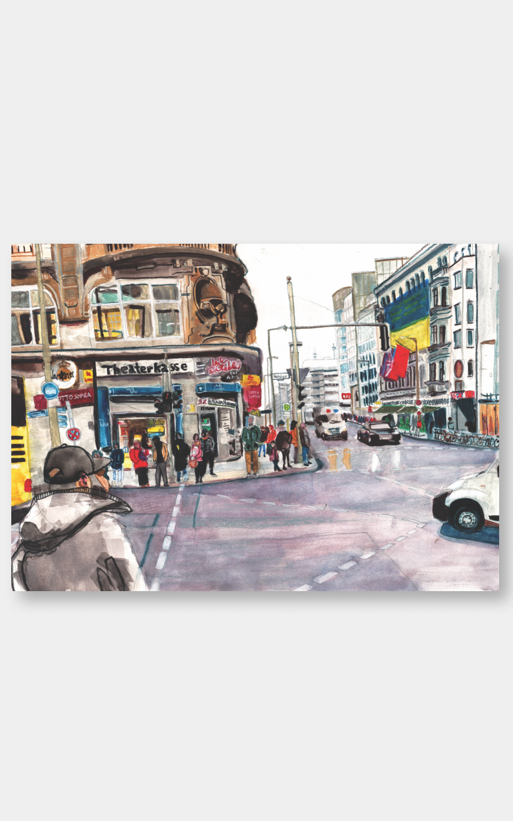 הדפס לתלייה על הקיר | Kochstrasse | פיטר ווד