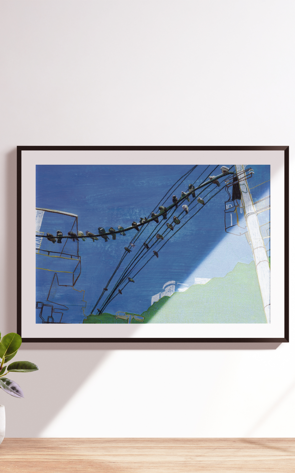 הדפס לתלייה על הקיר | Birds | פיטר ווד