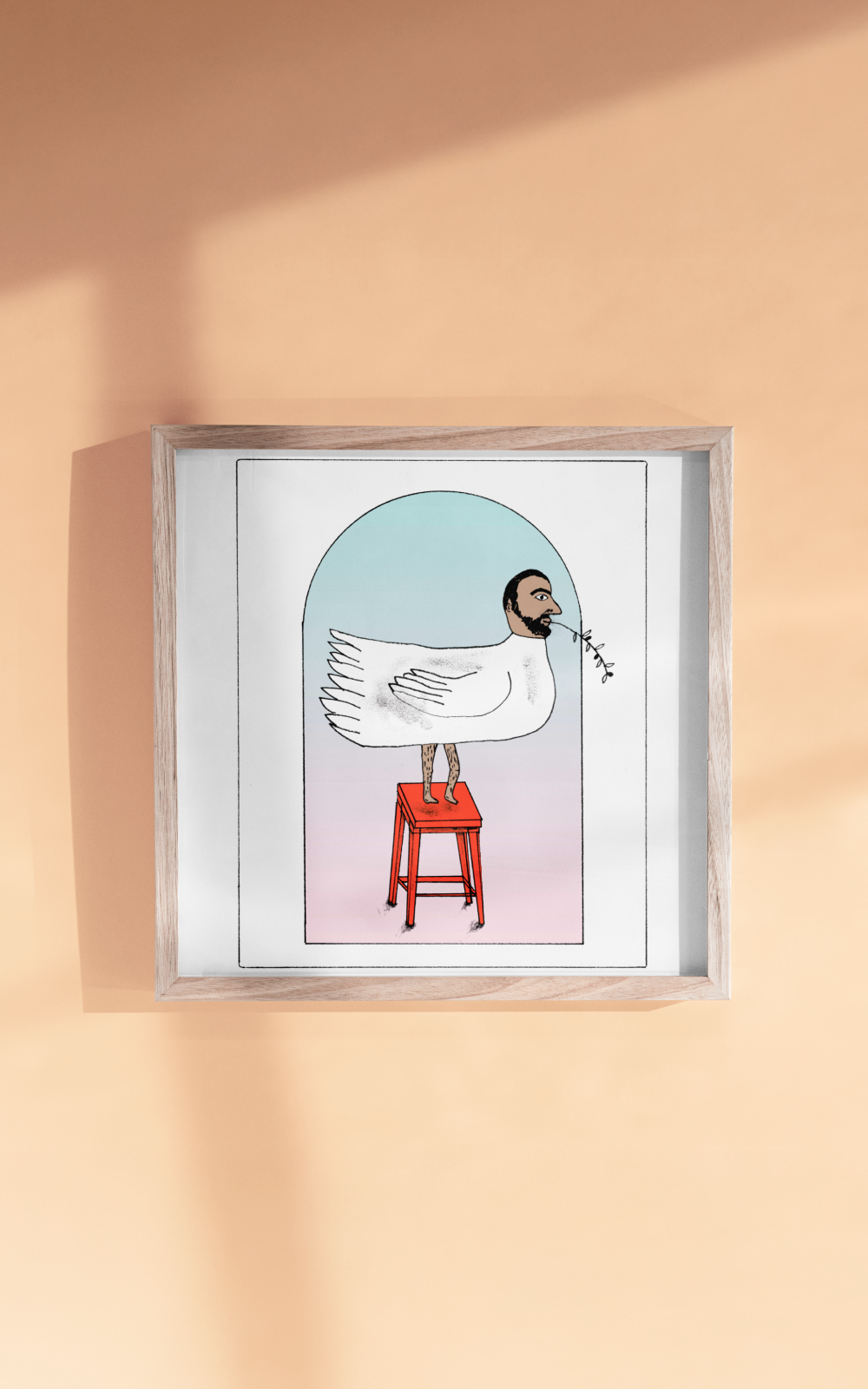 הדפס לתלייה על הקיר | Peace in the Middle East | ענת ורשבסקי