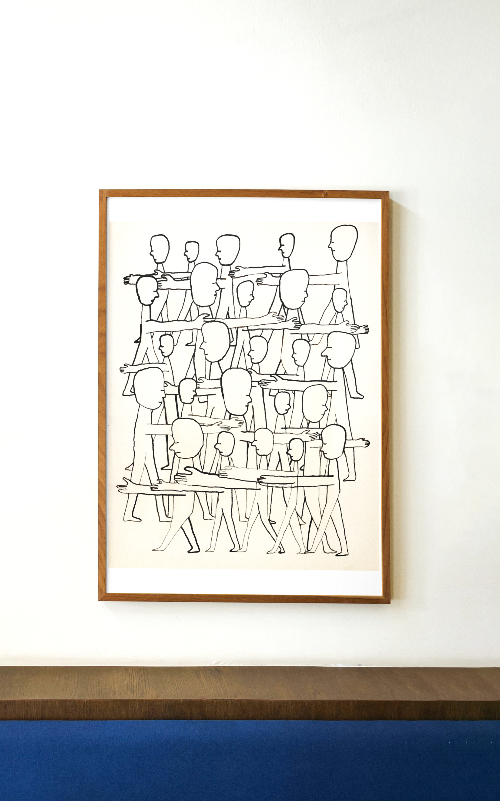 הדפס לתלייה על הקיר | Sleep walking | ענת ורשבסקי