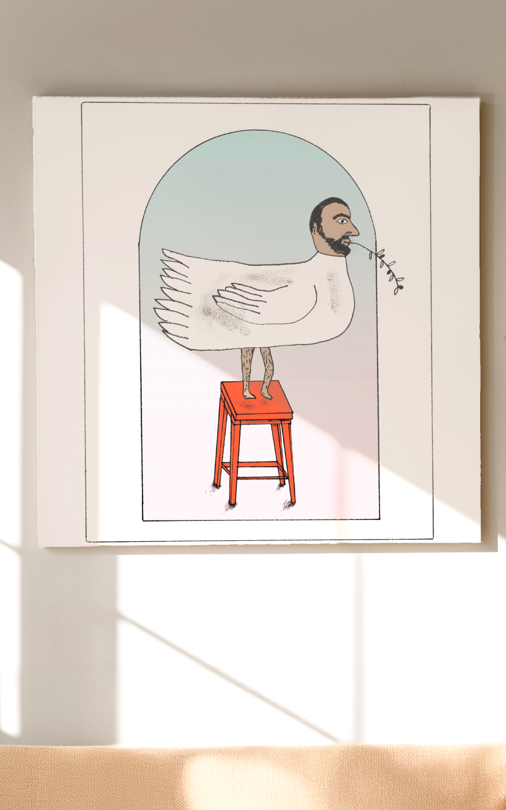 הדפס לתלייה על הקיר | Peace in the Middle East | ענת ורשבסקי