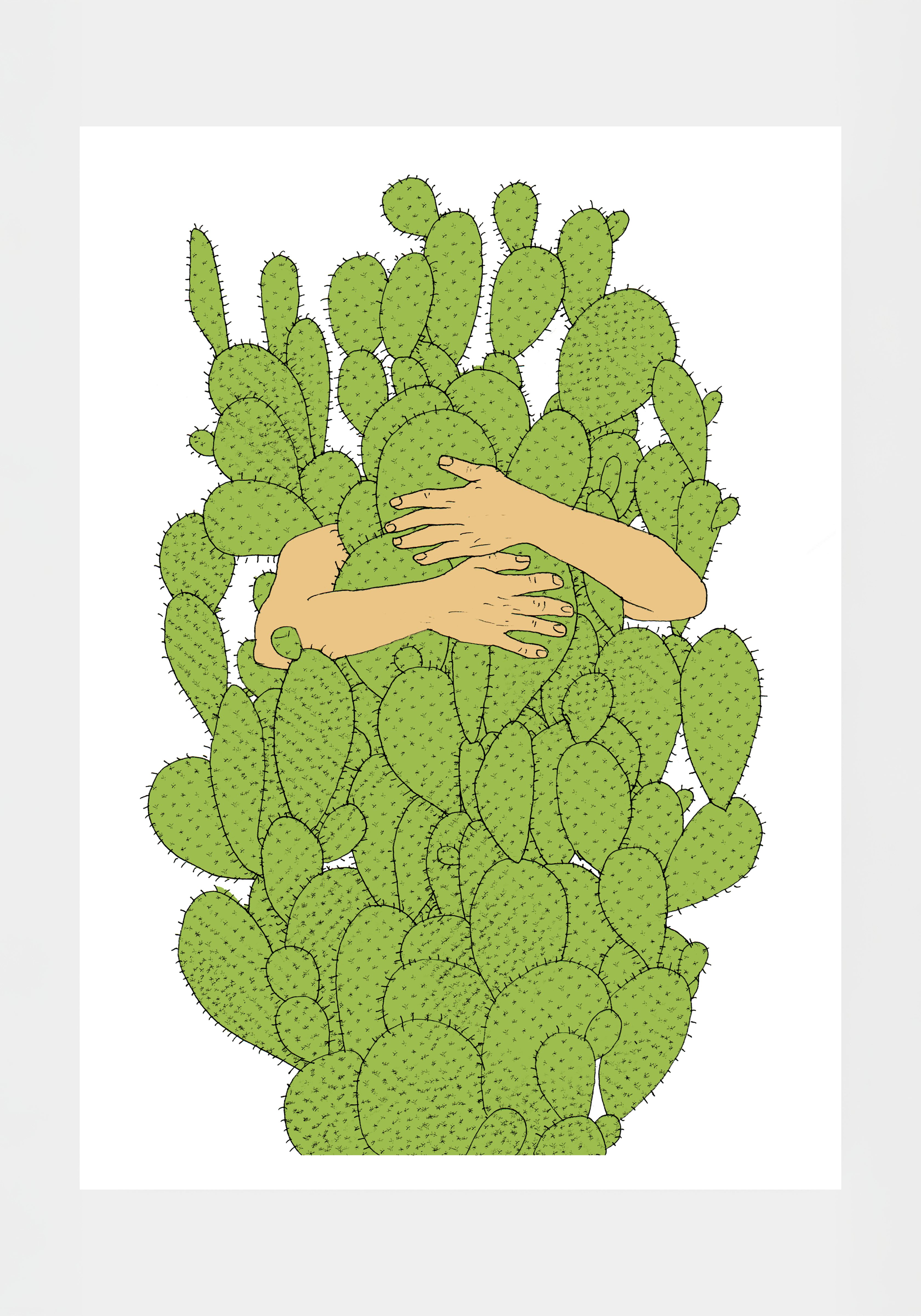 פרינט לתלייה על הקיר | אהבת מולדת | יזהר כהן - אוסף חדש