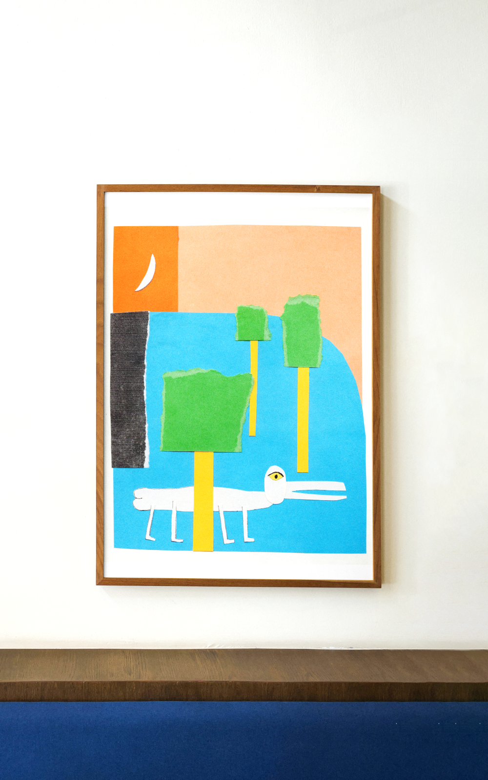 הדפס לתלייה על הקיר | Duck in the forest | ענת ורשבסקי