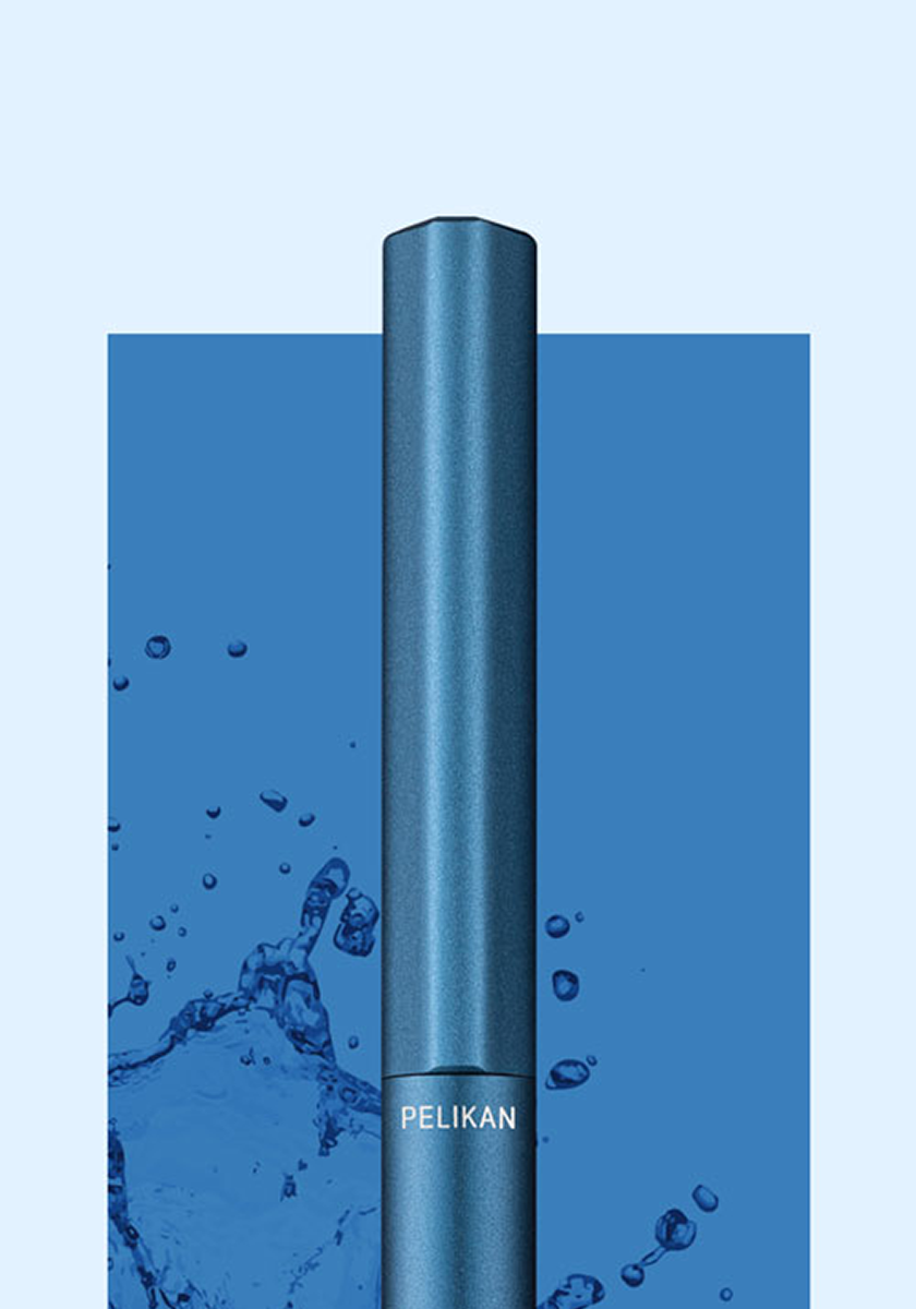 עט כדורי כחול בקופסת פח | Pelikan INEO Ballpoint