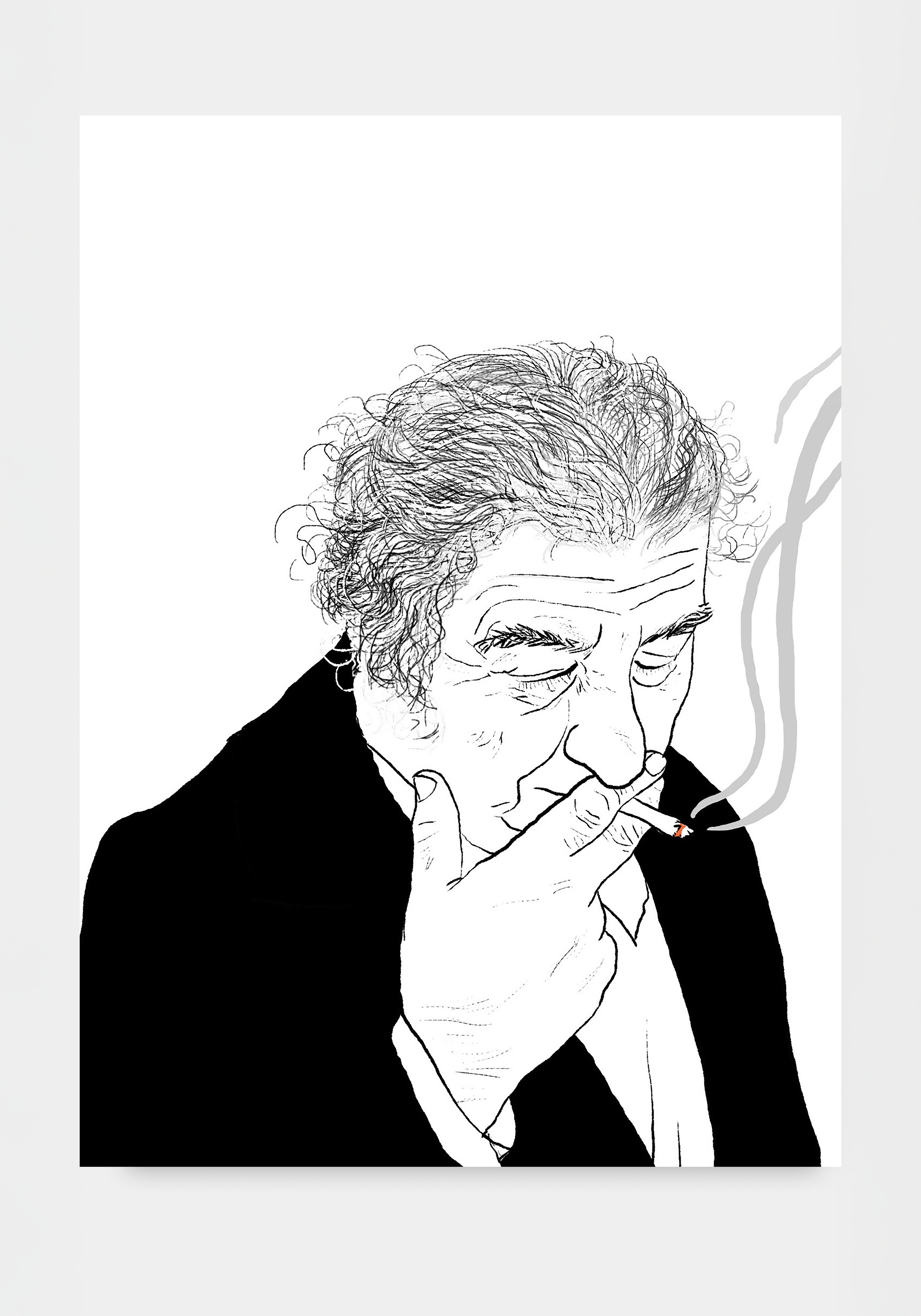 פרינט לתלייה על הקיר | גולדה | יזהר כהן - אוסף חדש