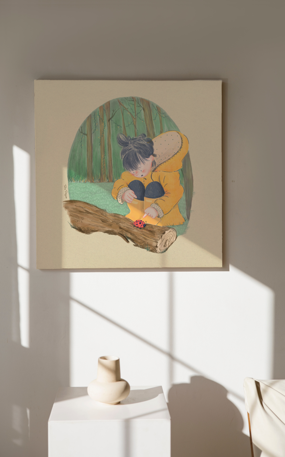 טליה דריגס | A moment | הדפס על קנבס