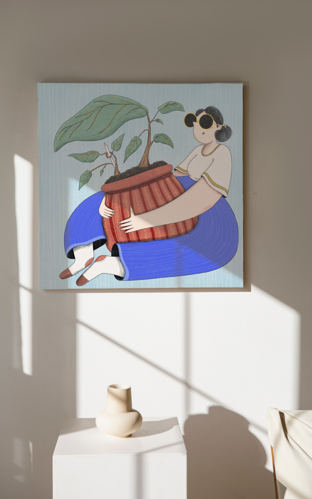 טליה דריגס | Plant a day | הדפס על קנבס