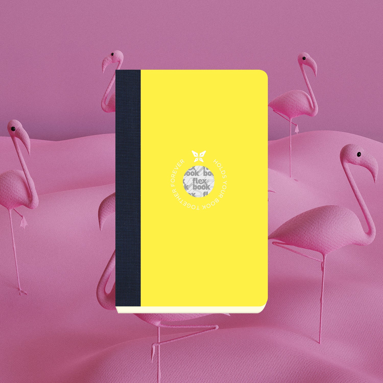 מחברת שורה כריכה צהוב שחור SMARTBOOK | גודל כיס 9X14 ס"מ