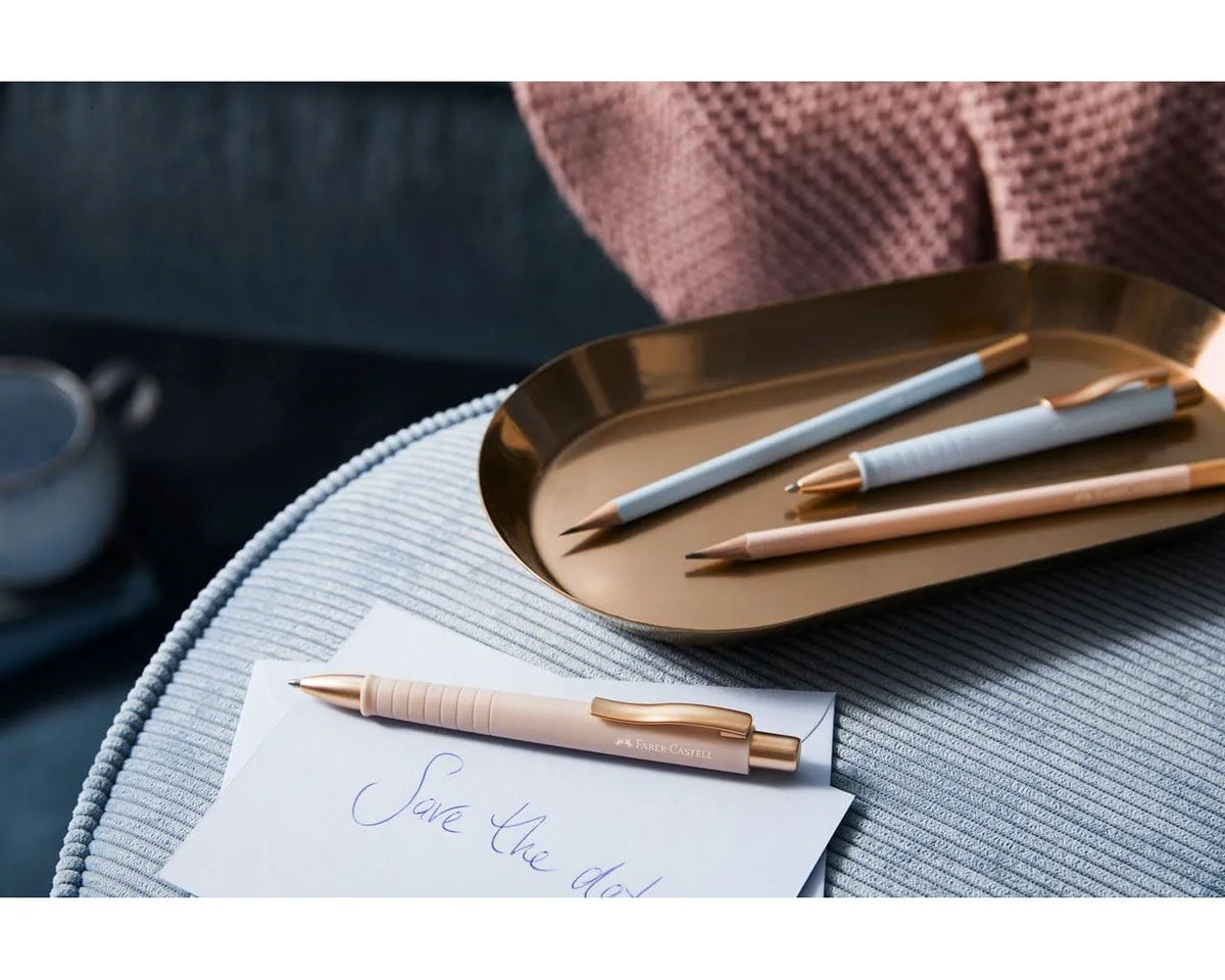 עט כדורי ורוד שושנה | Faber Castel Poly Urban ballpoint pen