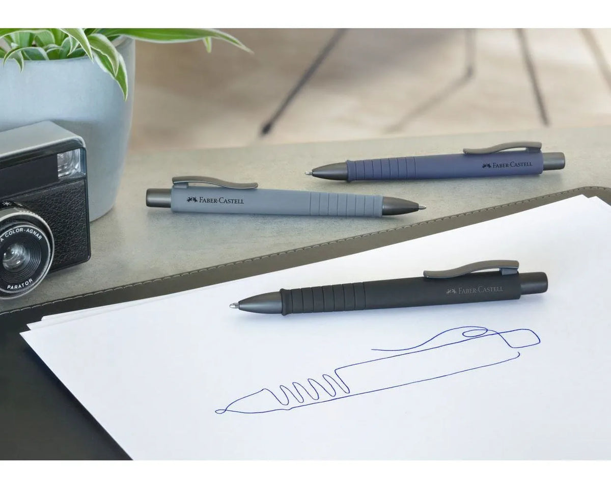 עט כדורי כחול נייבי | Faber Castel Poly Urban ballpoint pen