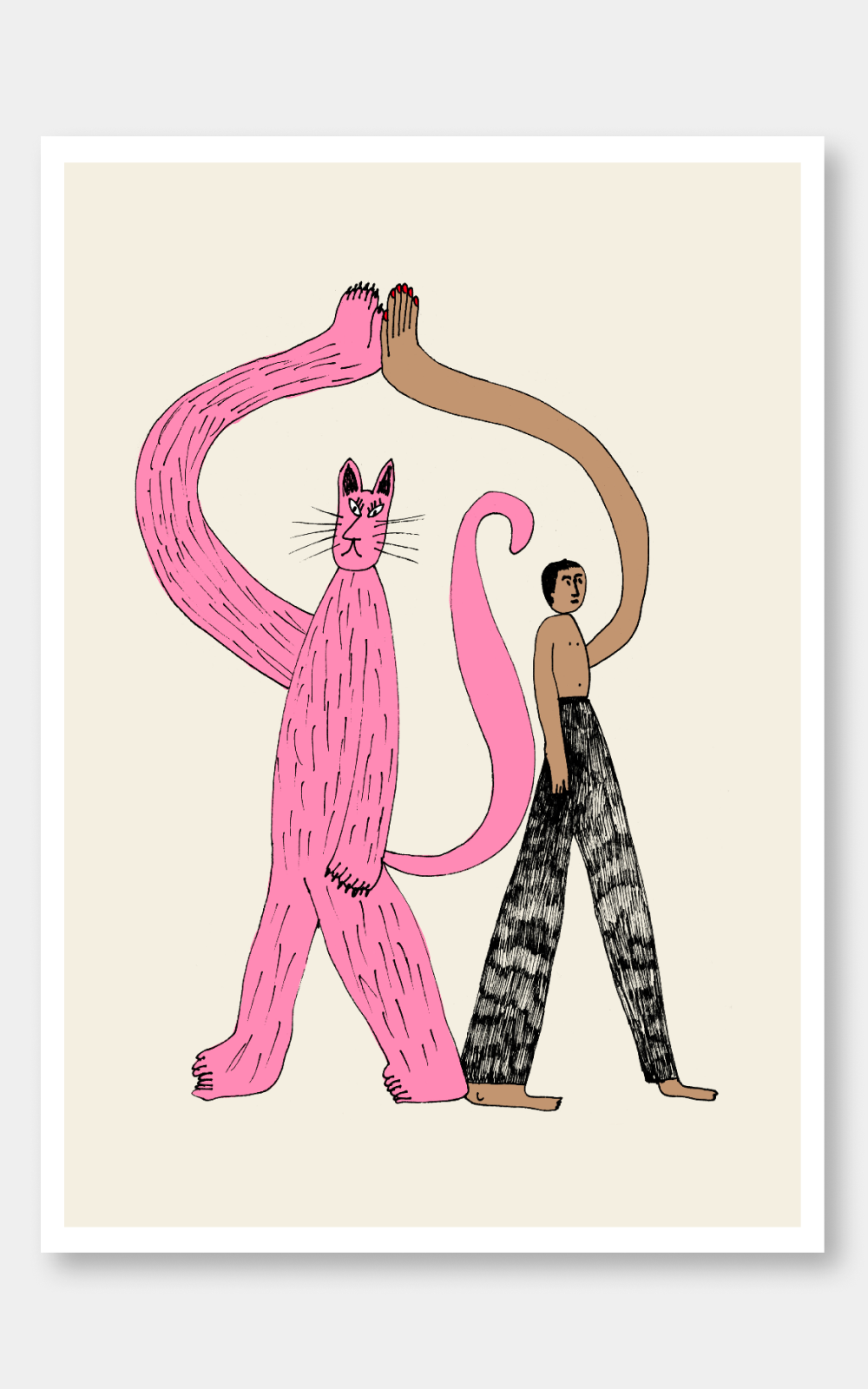 הדפס לתלייה על הקיר | High 5 | ענת ורשבסקי