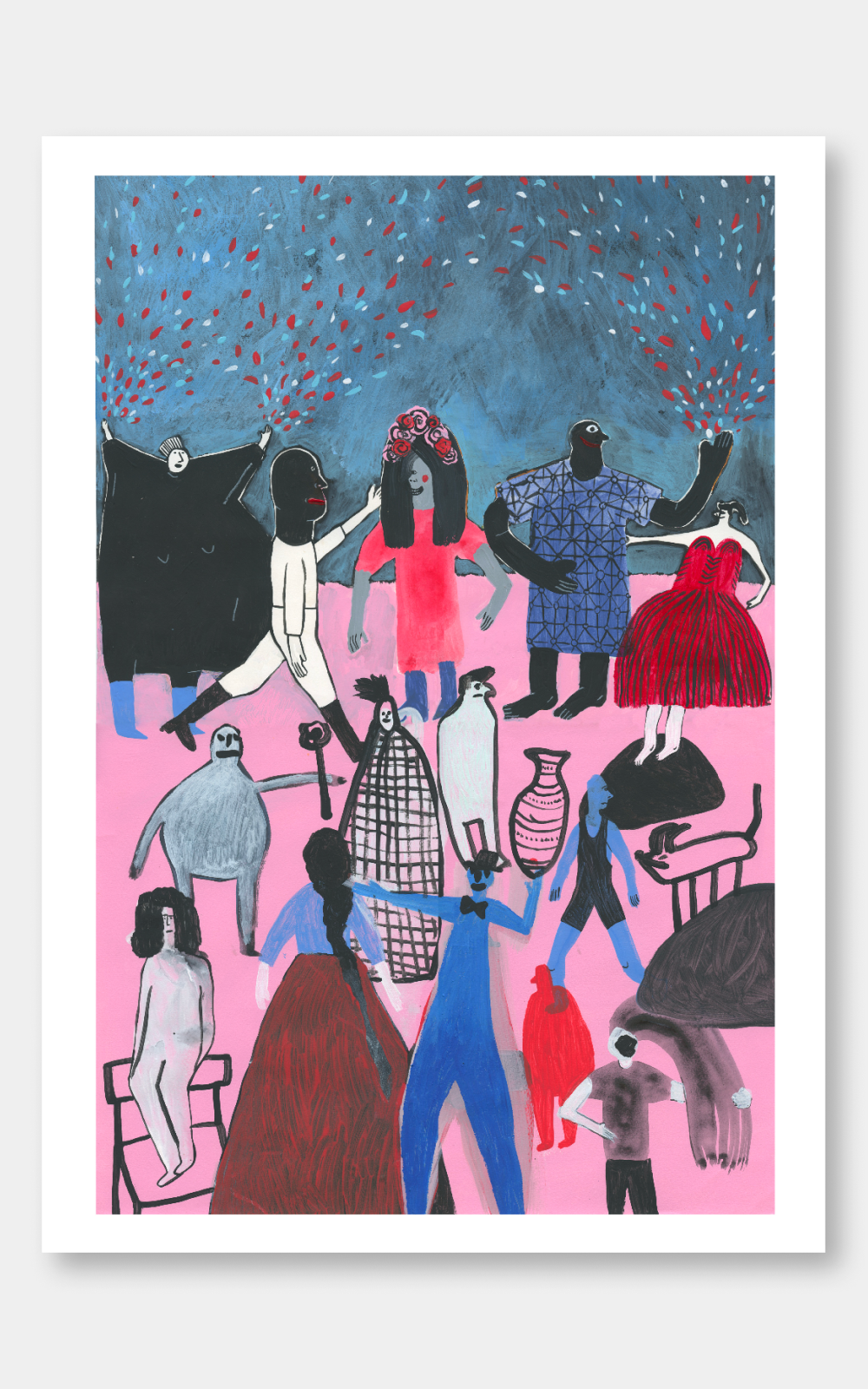 הדפס לתלייה על הקיר | Birthday girl | ענת ורשבסקי