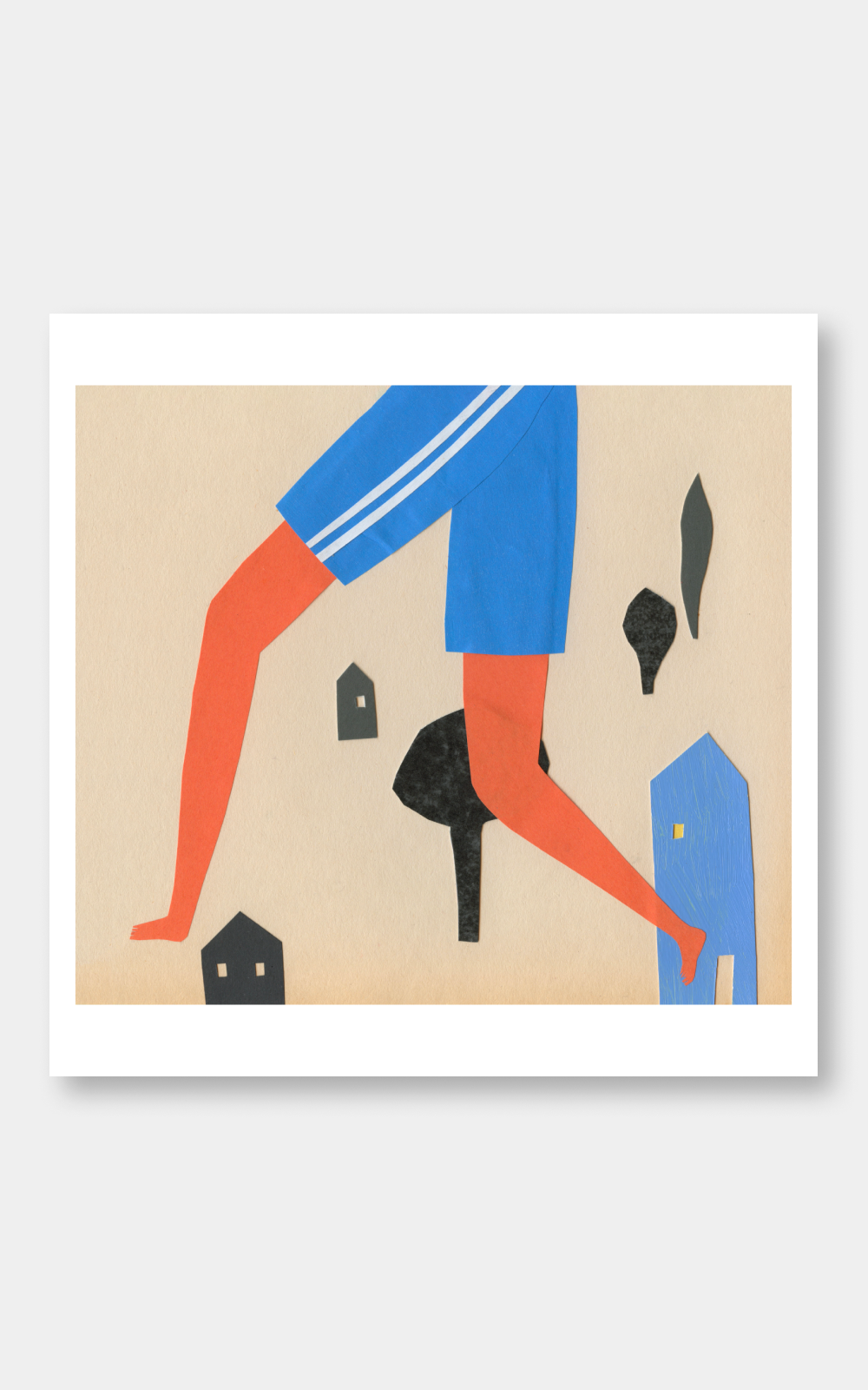 הדפס לתלייה על הקיר | Barefoot Walker | ענת ורשבסקי