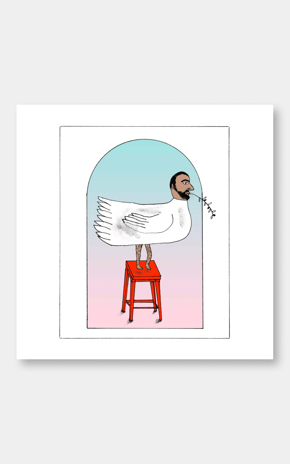 הדפס לתלייה על הקיר | Peace in the Middle East | ענת ורשבסקי