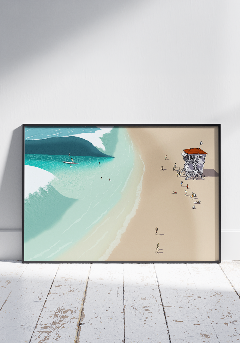 פרינט לתלייה על הקיר | חסקה | יזהר כהן - אוסף חדש