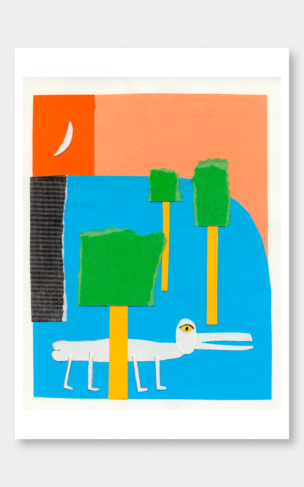 הדפס לתלייה על הקיר | Duck in the forest | ענת ורשבסקי