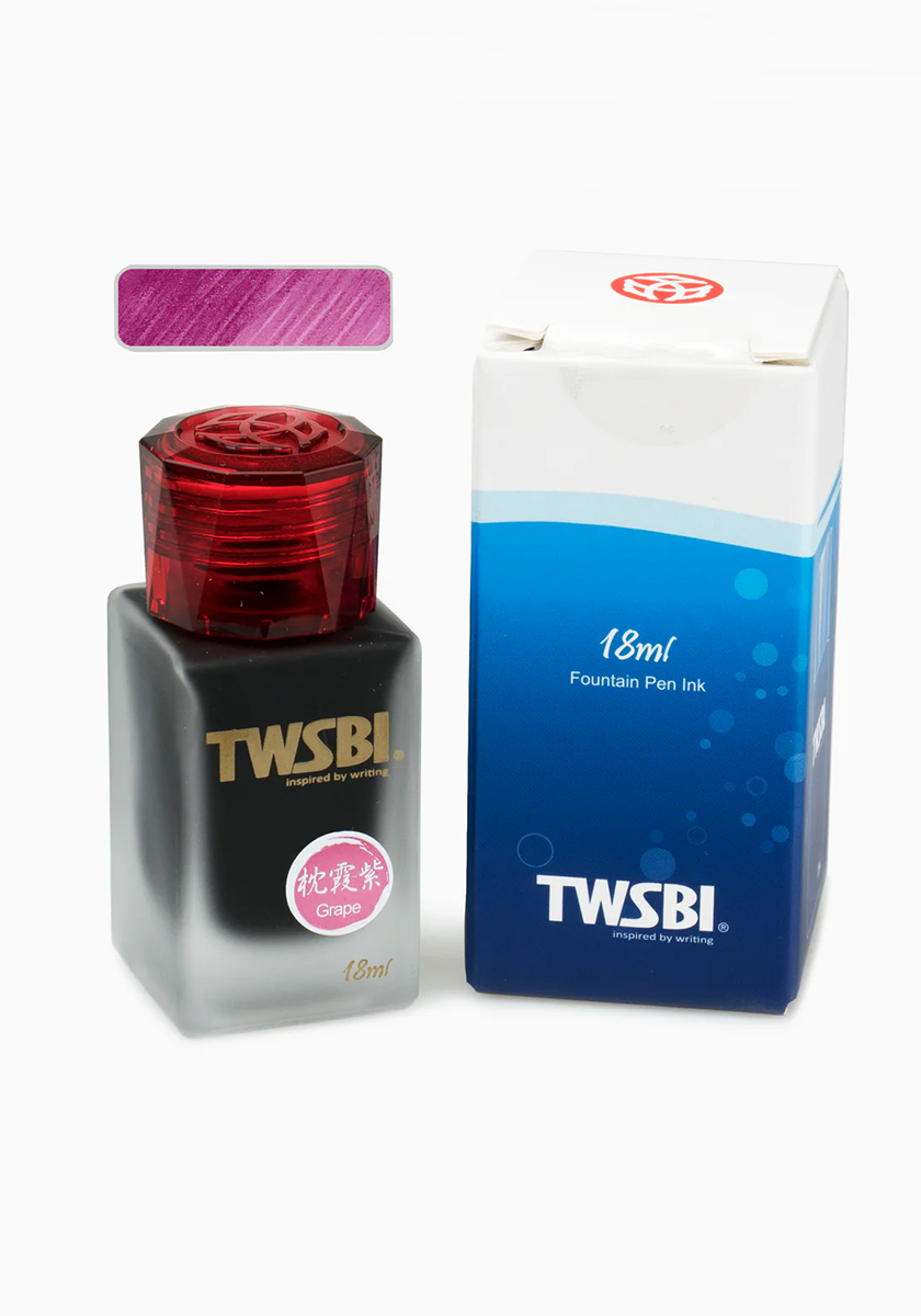 בקבוק דיו 18 מ"ל סגול עמוק | TWSBI Ink GRAPE