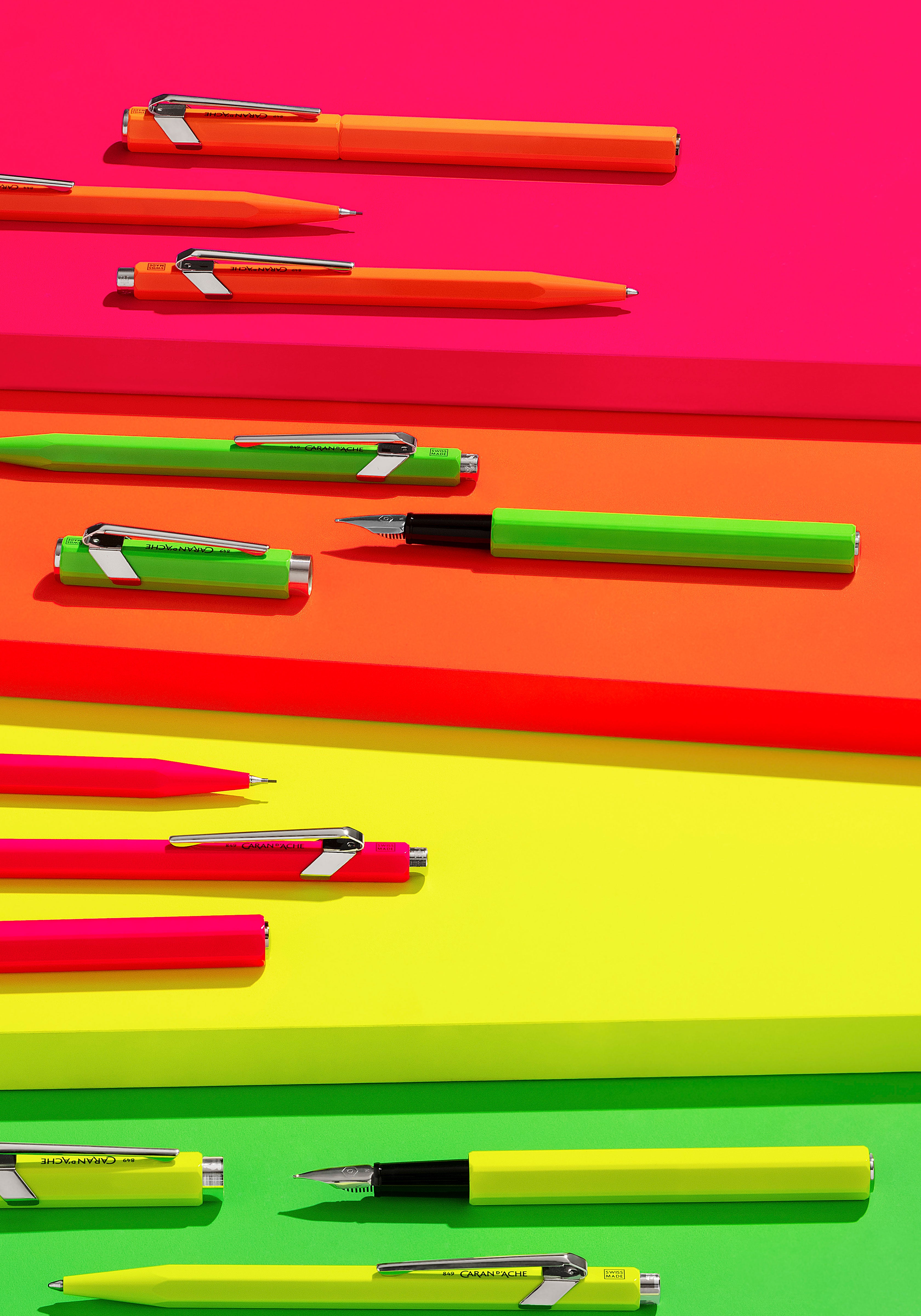 עט נובע ירוק | Caran D'Ache 849 Fountain