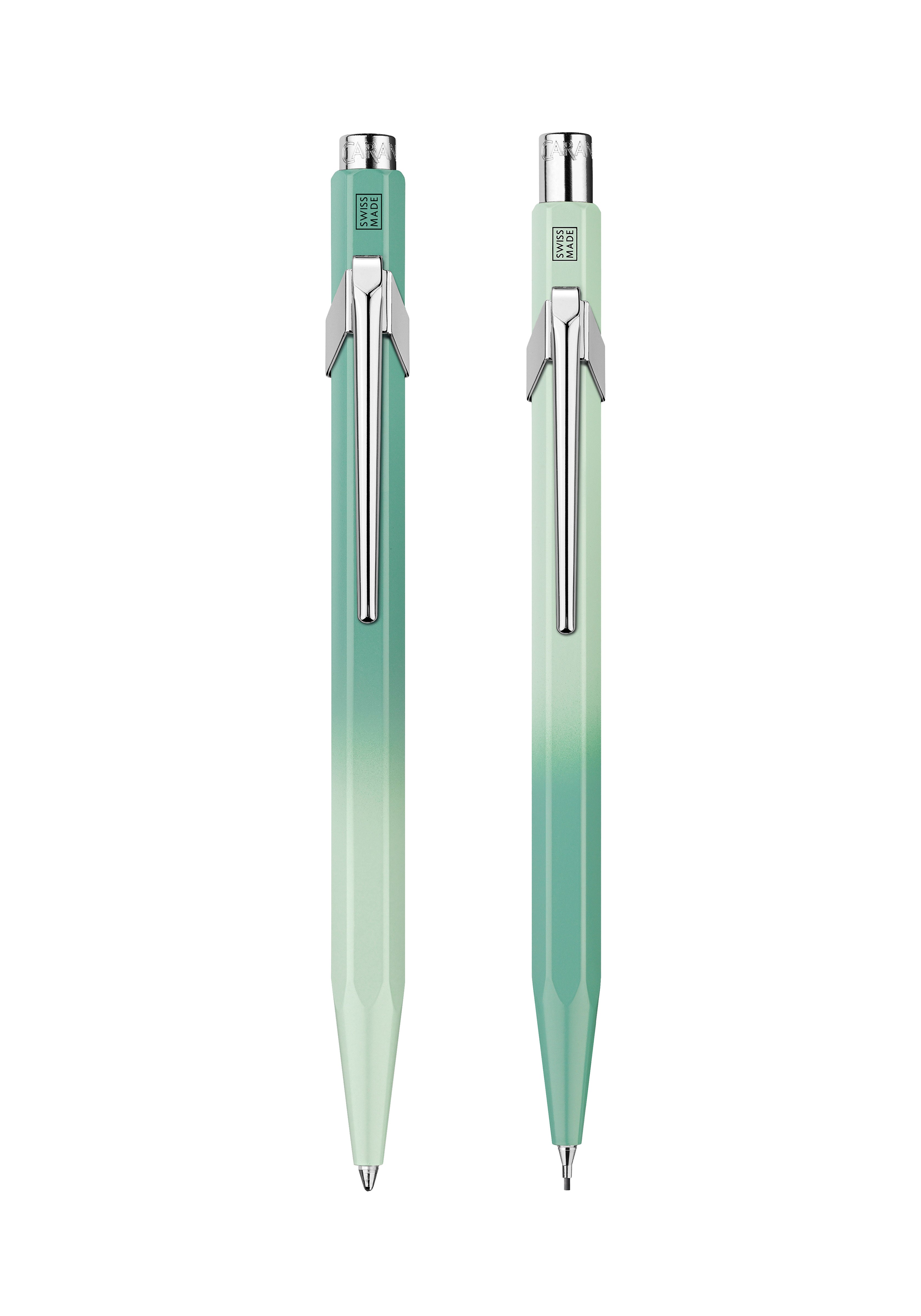 סט Misty Forest | עט כדורי + עיפרון מכני 0.5 | Caran d'Ache