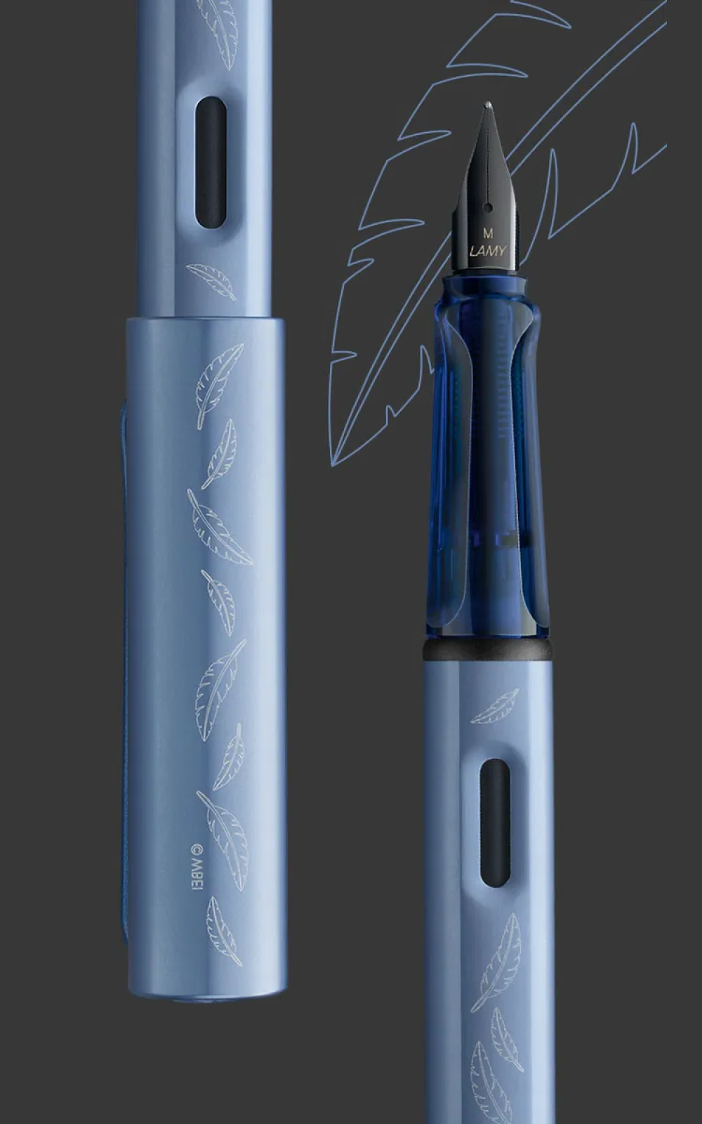 עט נובע הארי פוטר במהדורה מוגבלת | LAMY AL STAR Harry Potter Ravenclaw