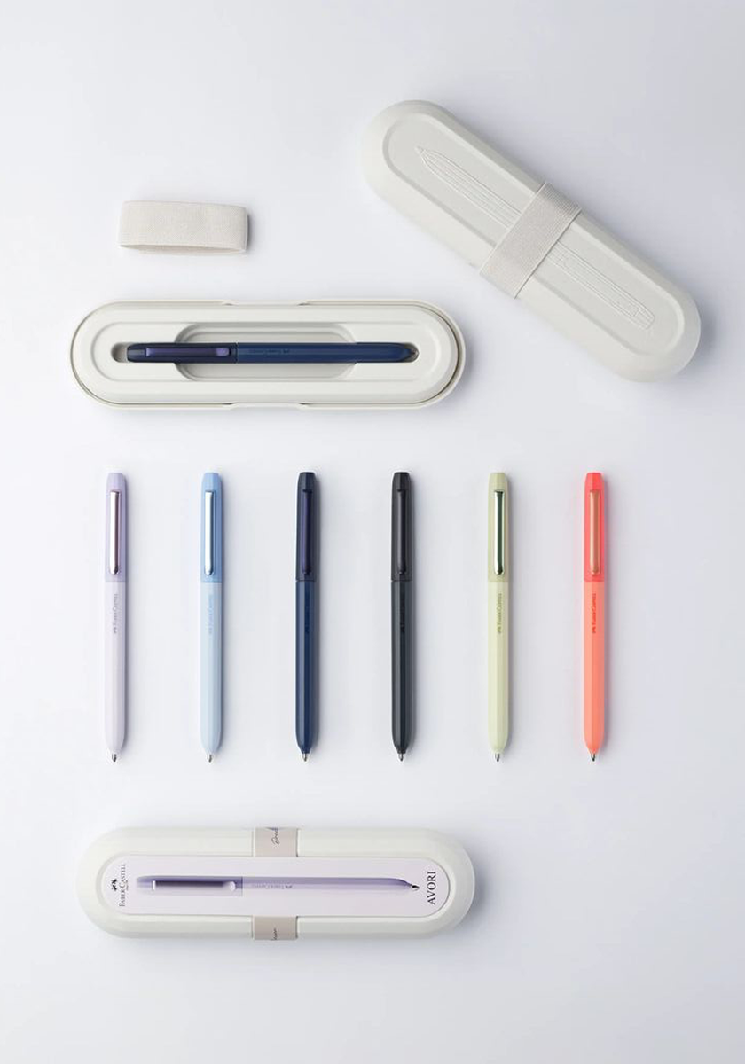 עט כדורי תכלת שמים | Faber Castell Avori Peace Of Mind