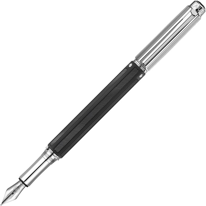 עט רולר יוקרתי מסדרת וריוס | VARIUS RUBRACER SILVER | Caran d'Ache