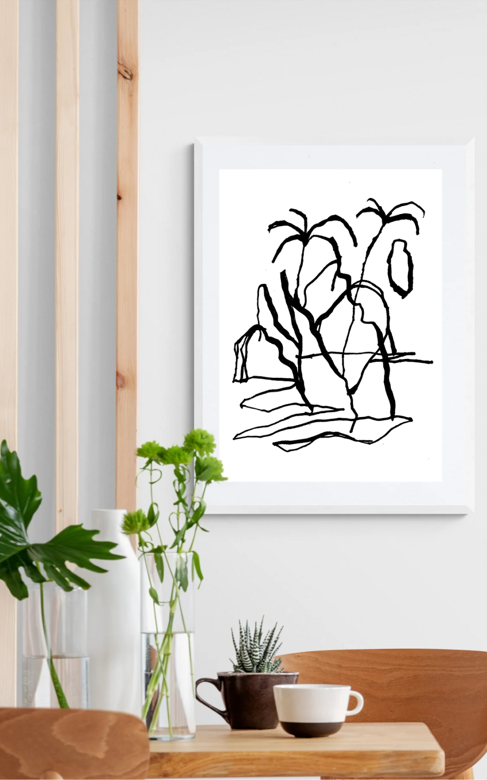 הדפס לתלייה על הקיר | נווה מדבר | מאייר חן מכבי