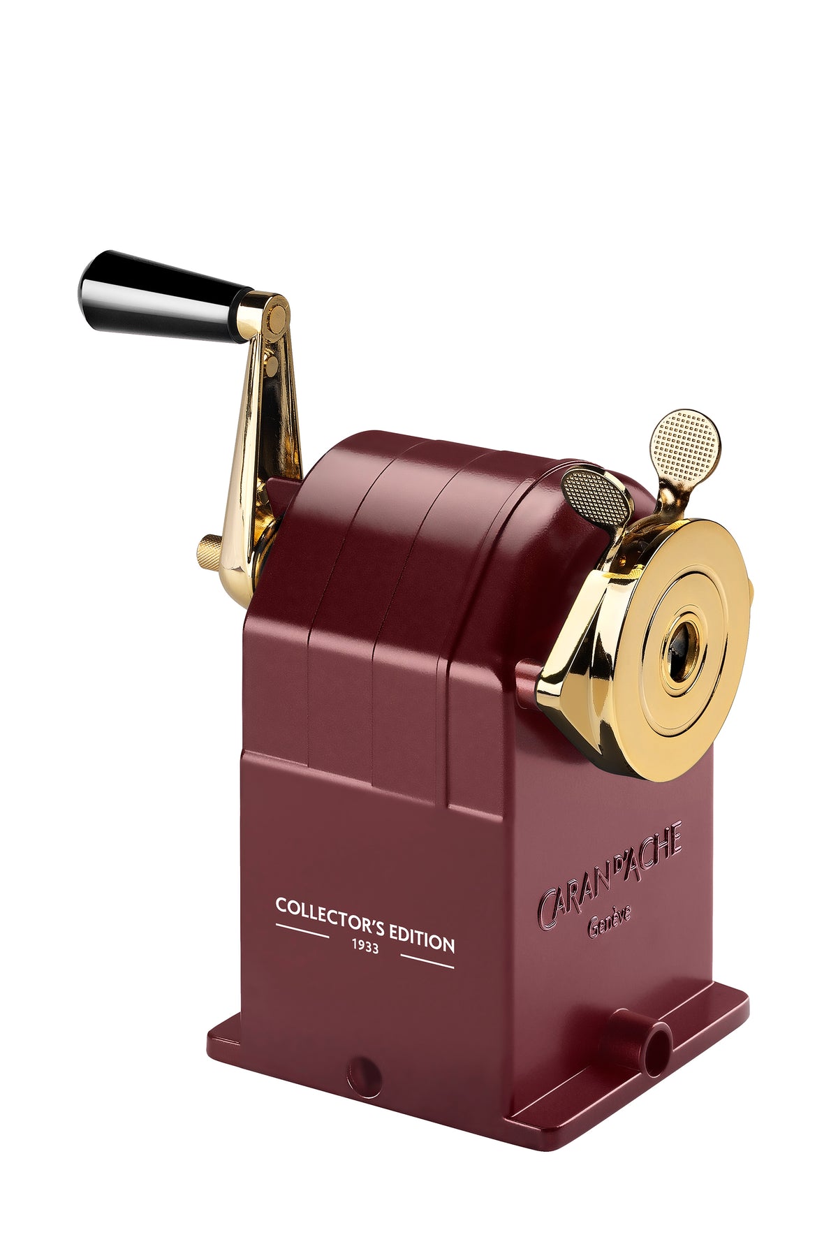 מחדד מתכת יוקרתי במהדורה מיוחדת | CARAN D'ACHE TOILE DE JOUY SHARPENING MACHINE