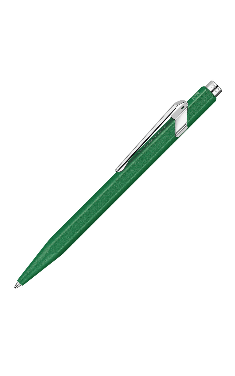 עט כדורי מסדרת 849 קולורמט של קראנדש | CARAN DACHE | COLORMAT-X ירוק מטאלי