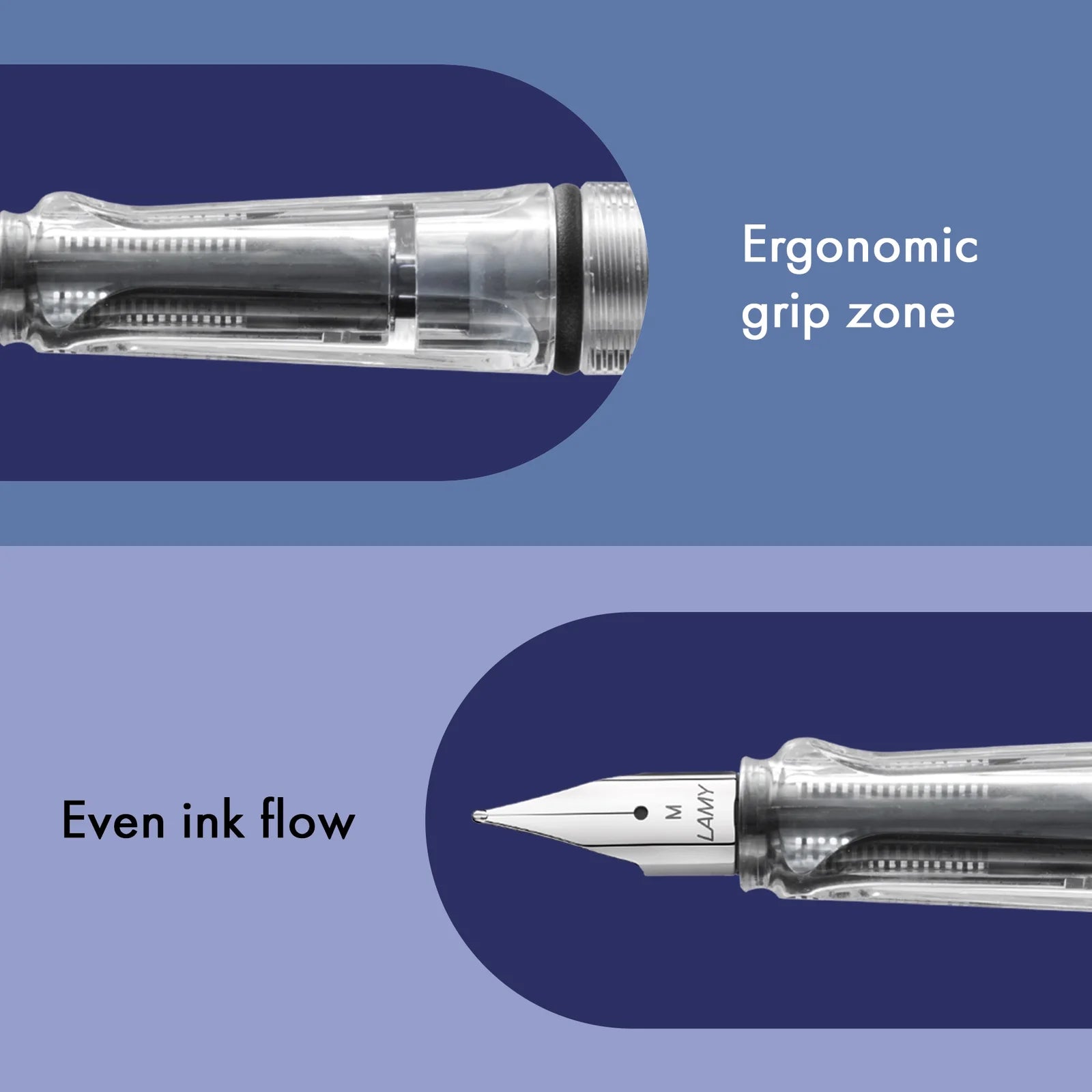 עט נובע שקוף ספארי| LAMY safari vista