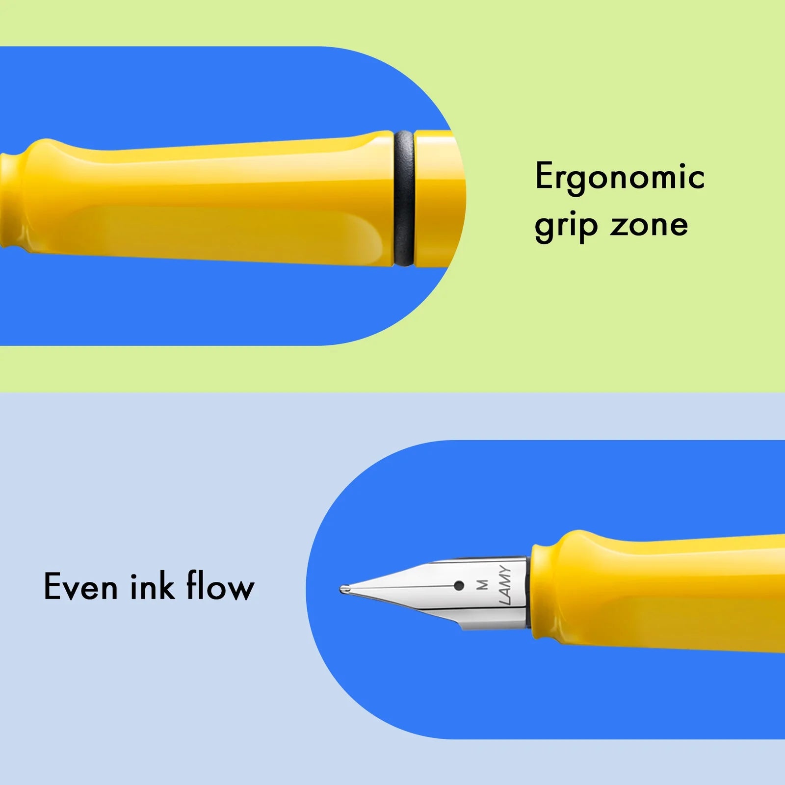 עט נובע צהוב ספארי| LAMY safari yellow
