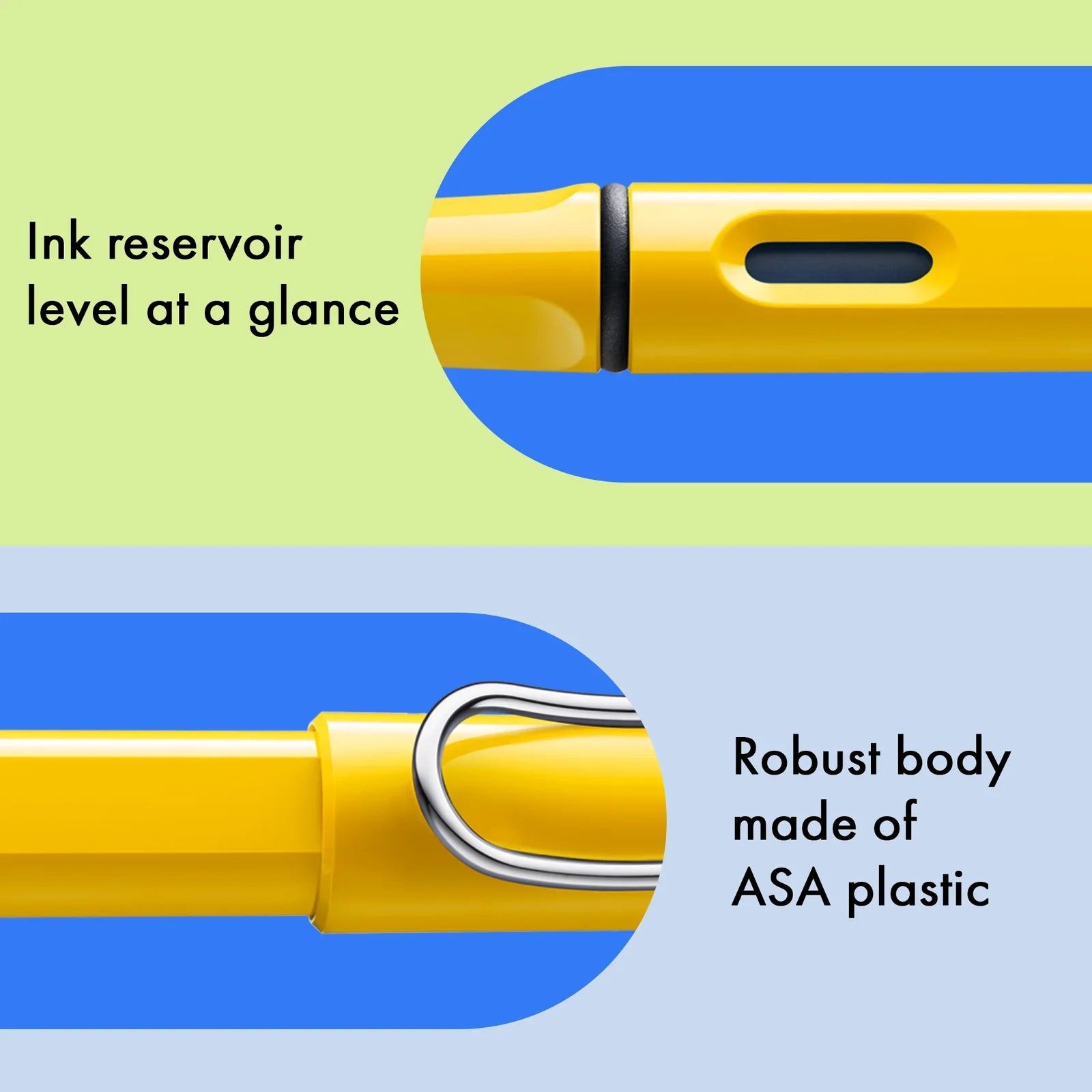 עט נובע צהוב ספארי| LAMY safari yellow