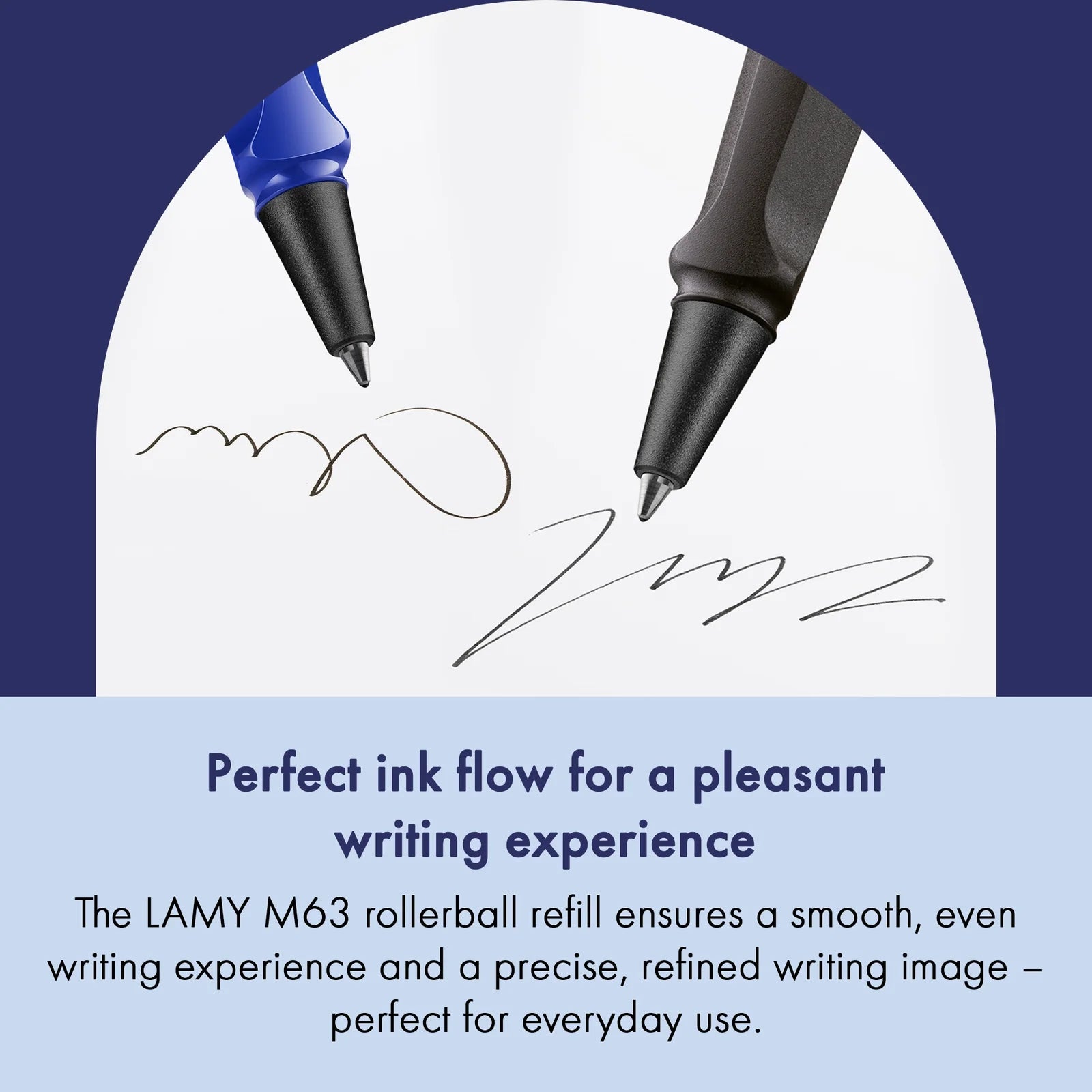 רפיל רולר בעובי M לעט לאמי | צבע לבחירה | LAMY M 63 Rollerball Refill