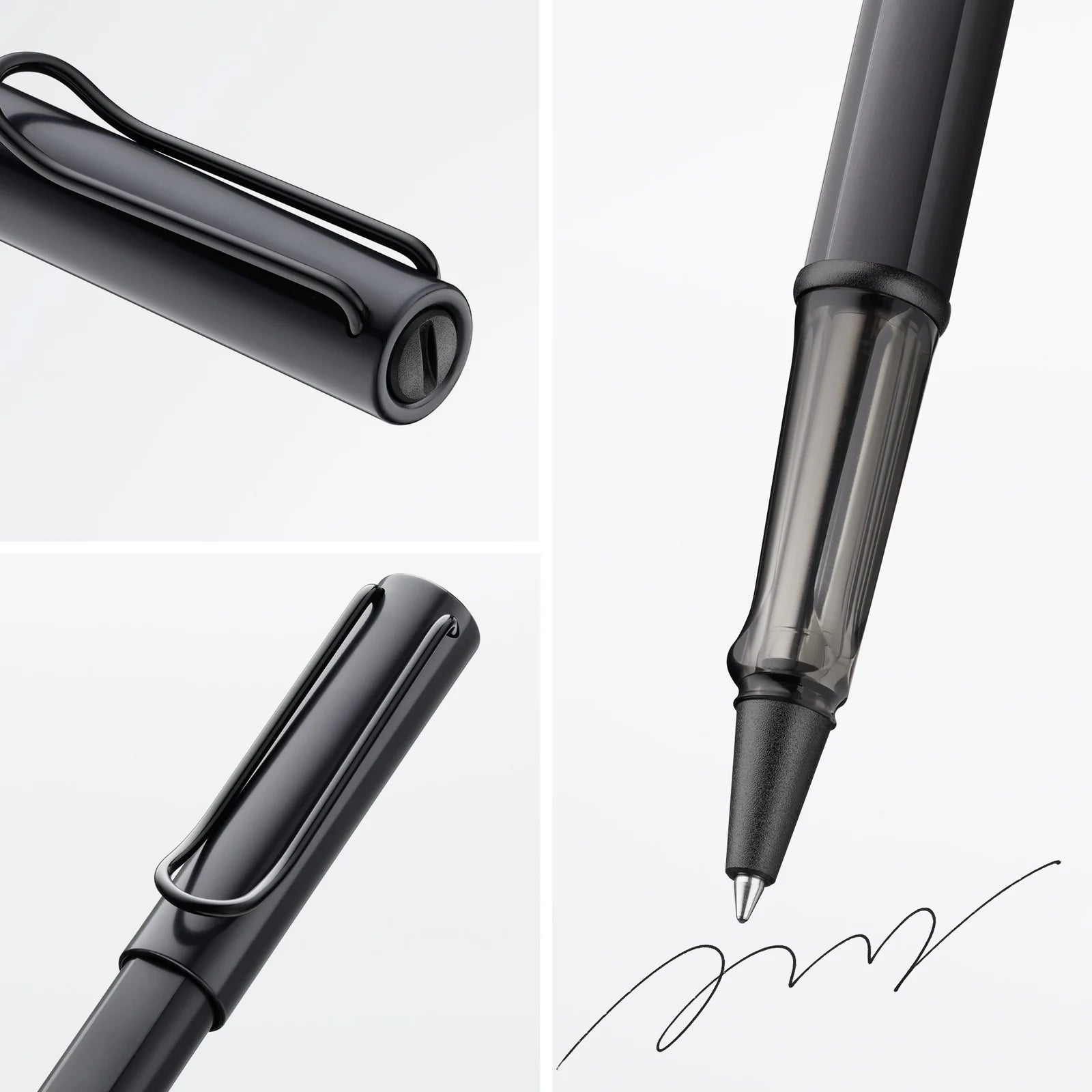 עט רולר מאלומיניום בצבע שחור | LAMY AL-star black