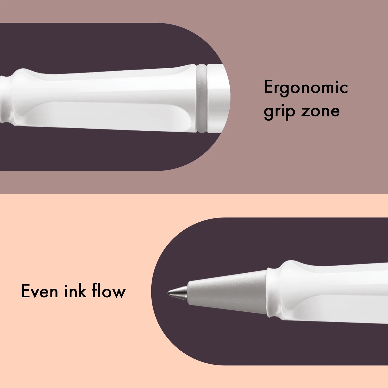 עט רולר לבן דגם ספארי | LAMY safari white