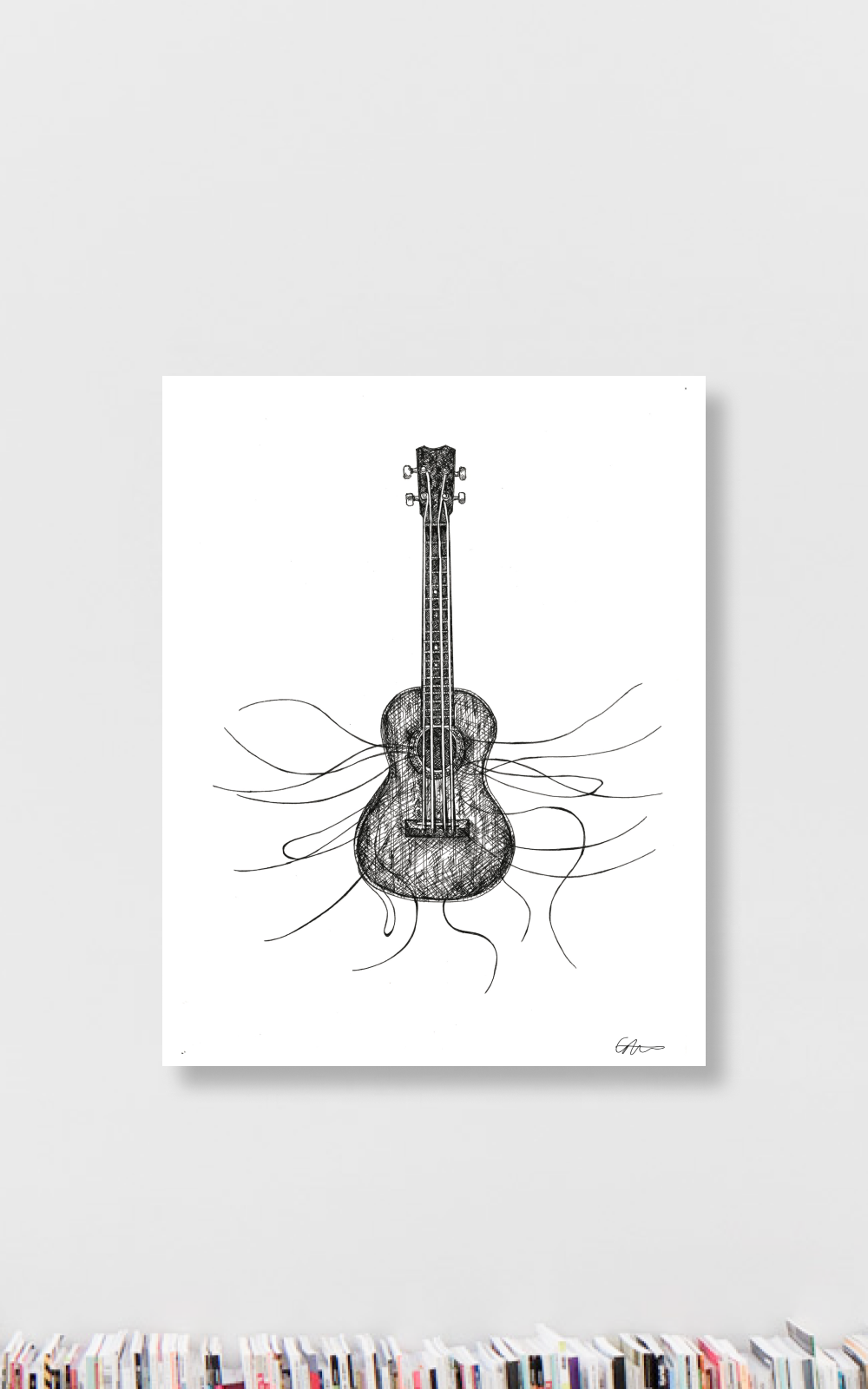 Guitar | Braceface | הדפס לתלייה על הקיר