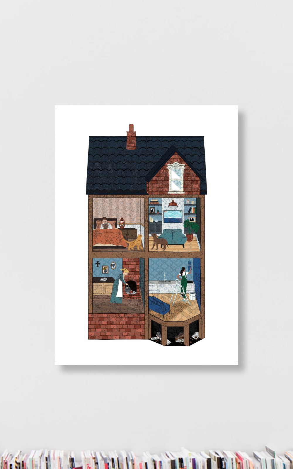 House | Braceface | הדפס לתלייה על הקיר