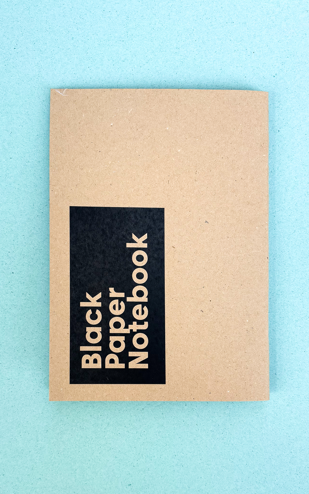 מחברת נייר שחור | כריכה רכה | Black Notebook | A5