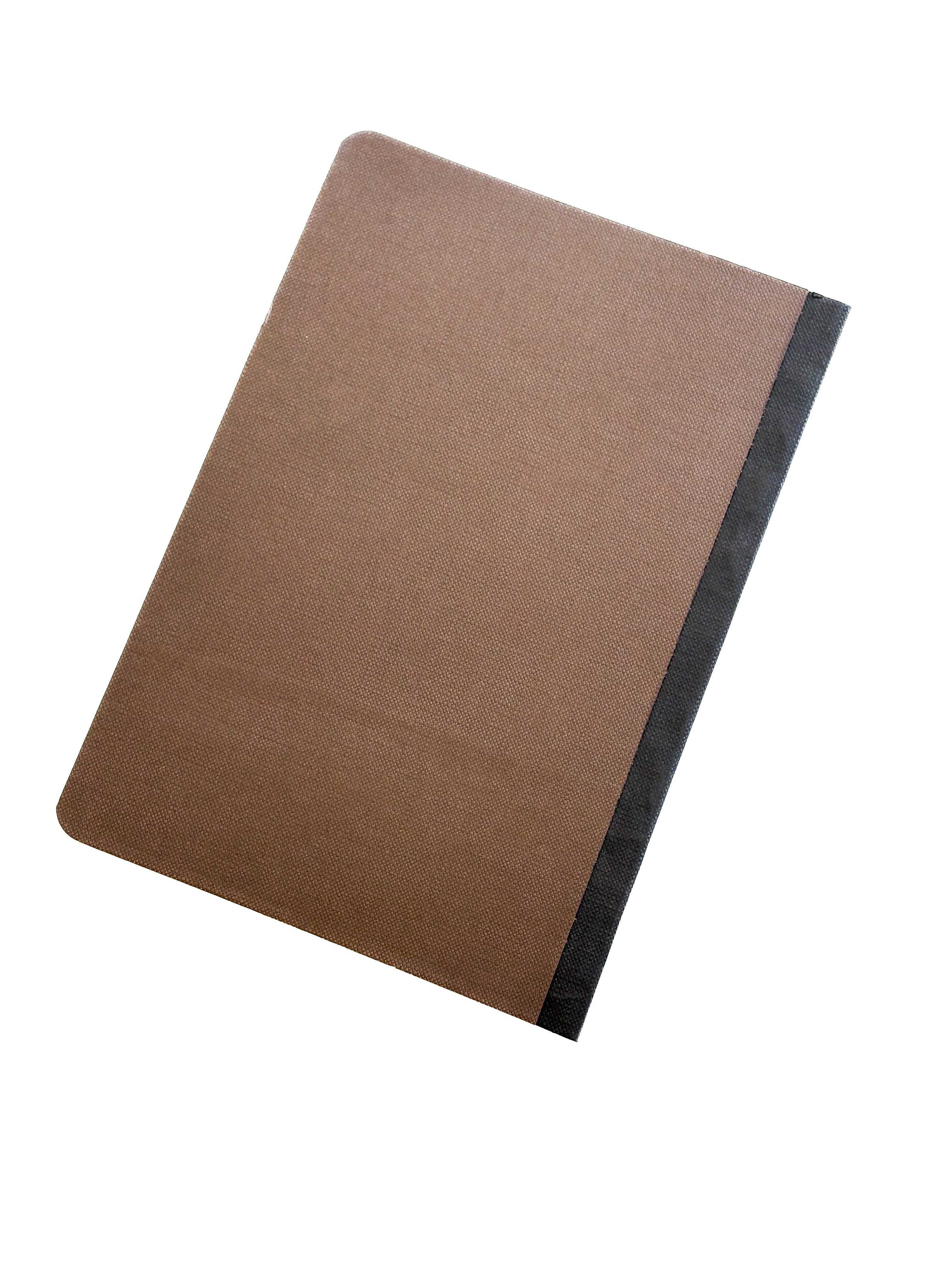 מחברת חלקה בתפירת פשתן מתאימה לסקצ'בוק | גודל A5 | נייר אורגני משאריות תירס | צבעי כריכה לבחירה