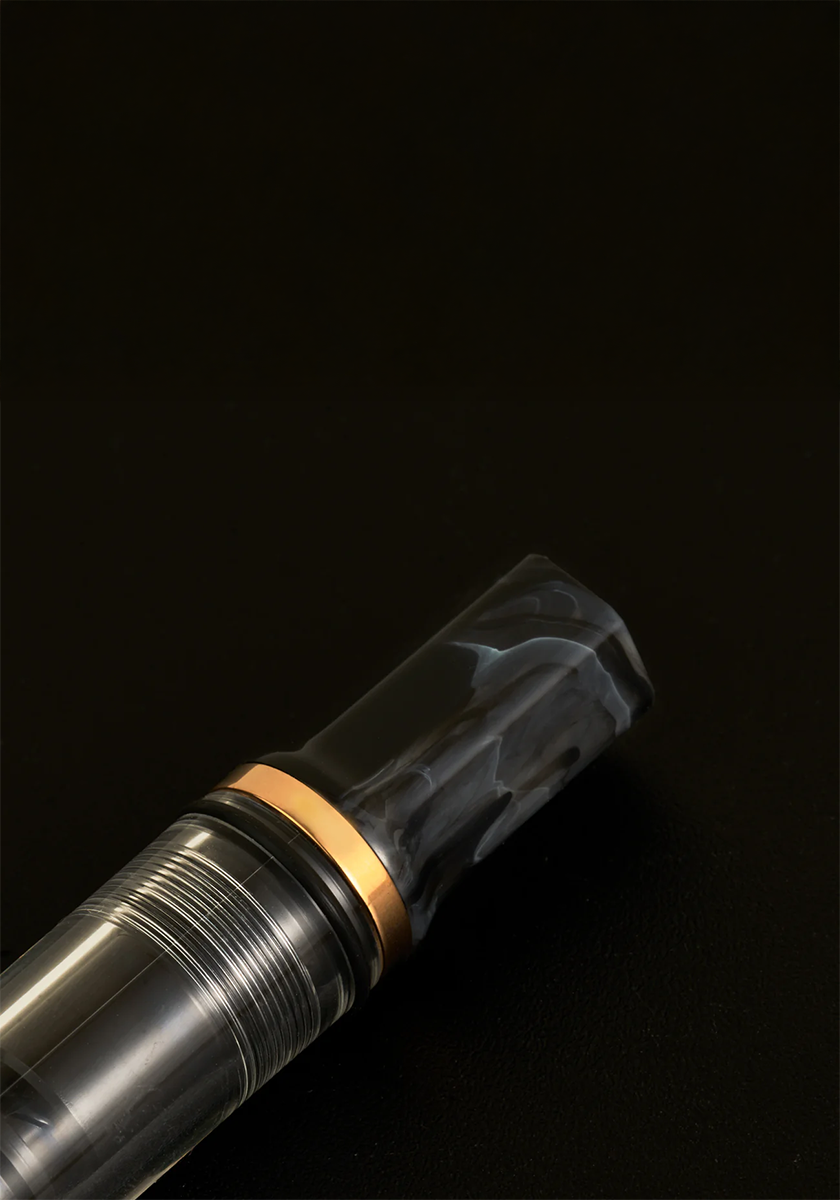 עט נובע שחור מרבל וברונזה | TWSBI ECO Black Marble Bronze