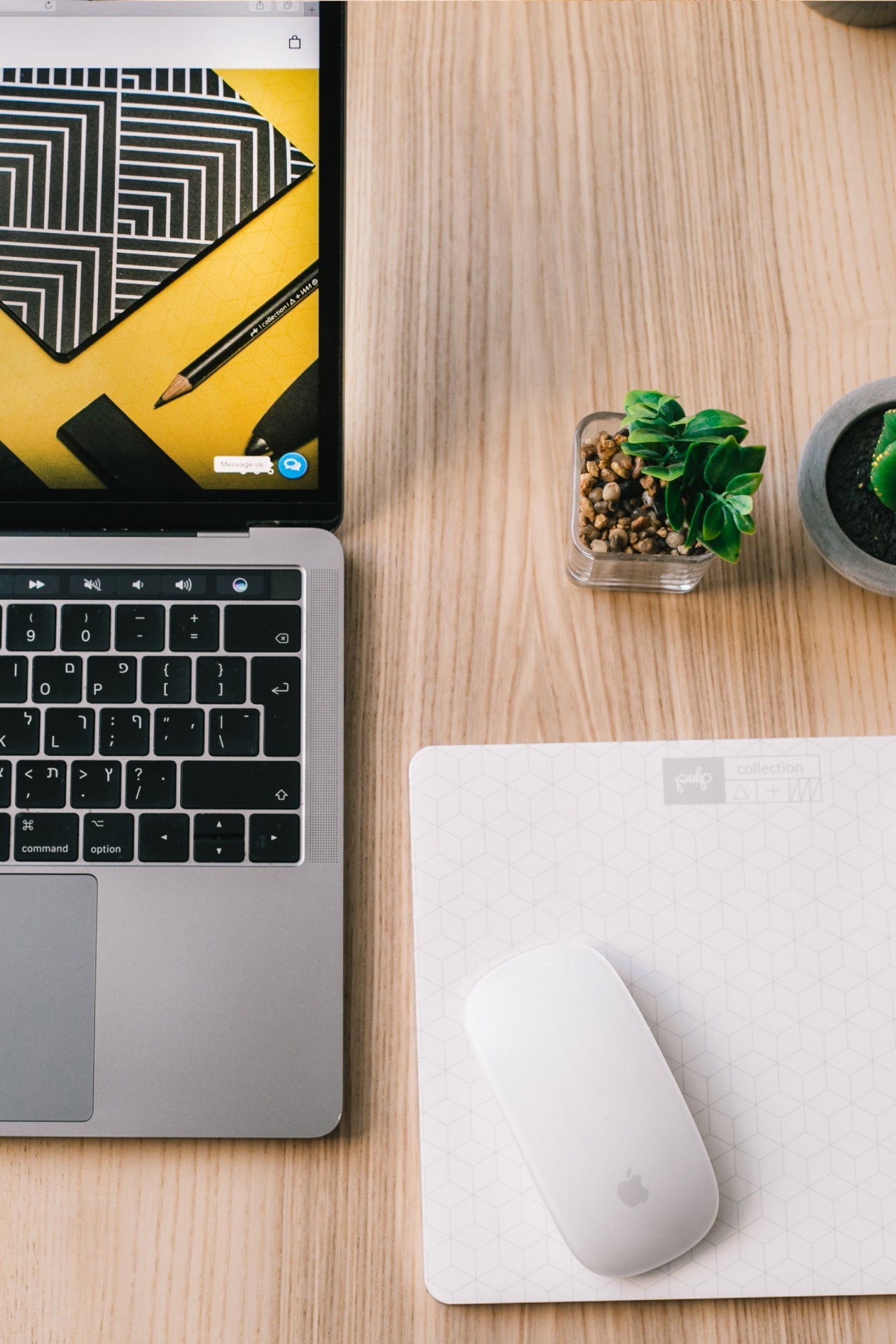 פד לעכבר ורוד | בלוק נייר תליש