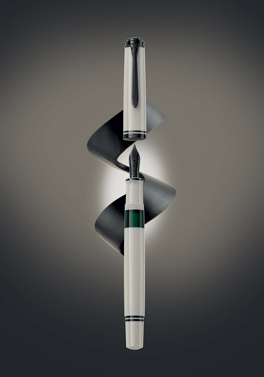 עט נובע יוקרתי אפור | Pelikan Souveran 670 Warm Grey