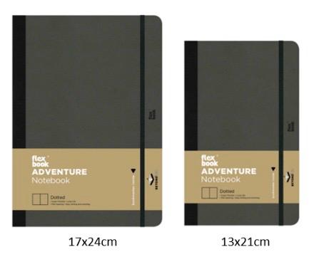 מחברת נקודות בגודל לבחירה Adventure Flexbook