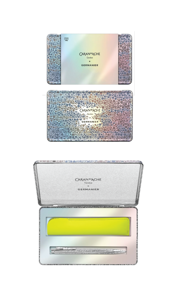 חדש! עט כדורי מסדרת אקרידור מבית קראנדש בשיתוף מעצב העל גרמנייר | CARAN D’ACHE + GERMANIER LES FULGUREUSES | מהדורה מיוחדת ומוגבלת 2025