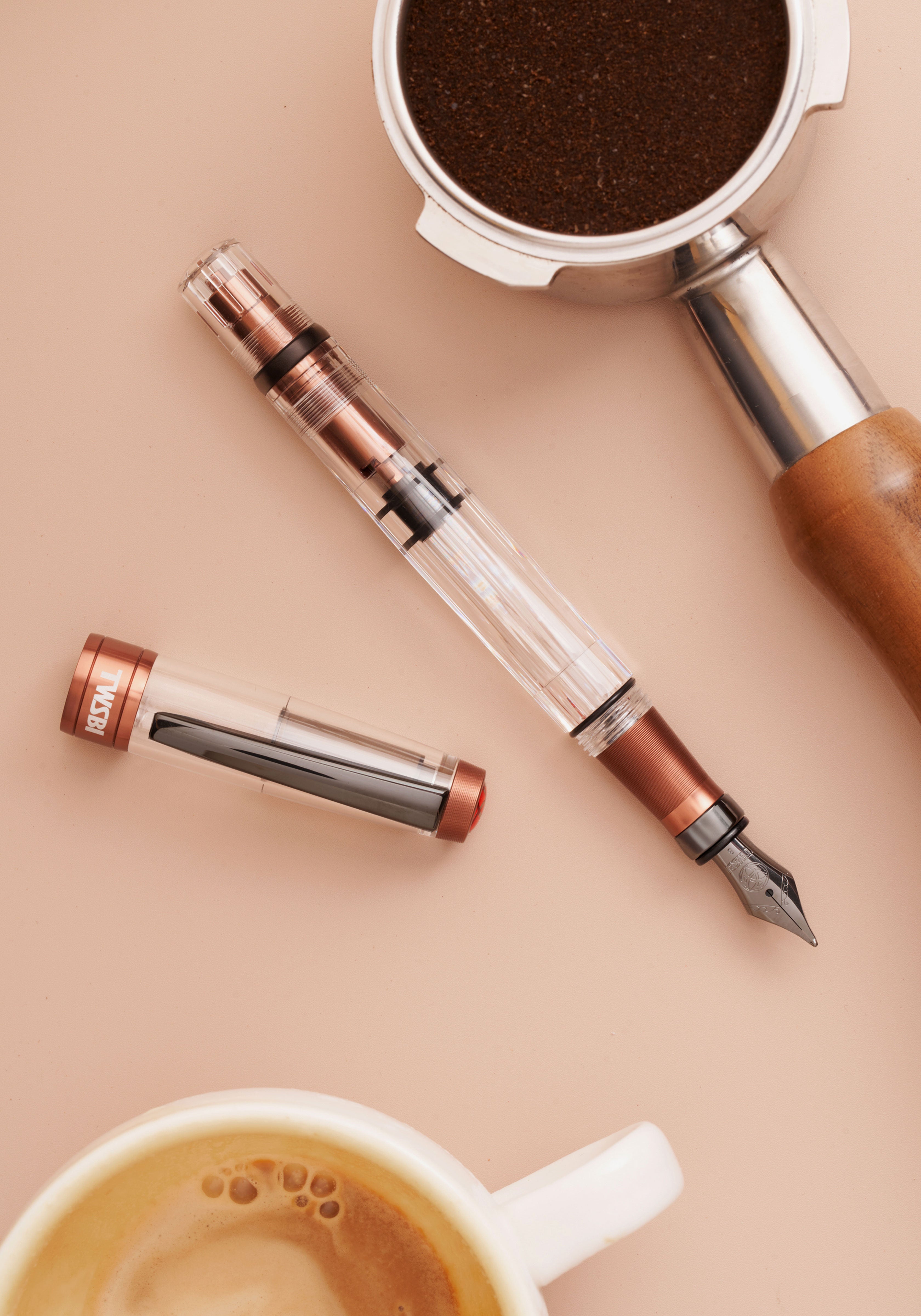 עט נובע אפוגטו | TWSBI Diamond 580AL Affogato