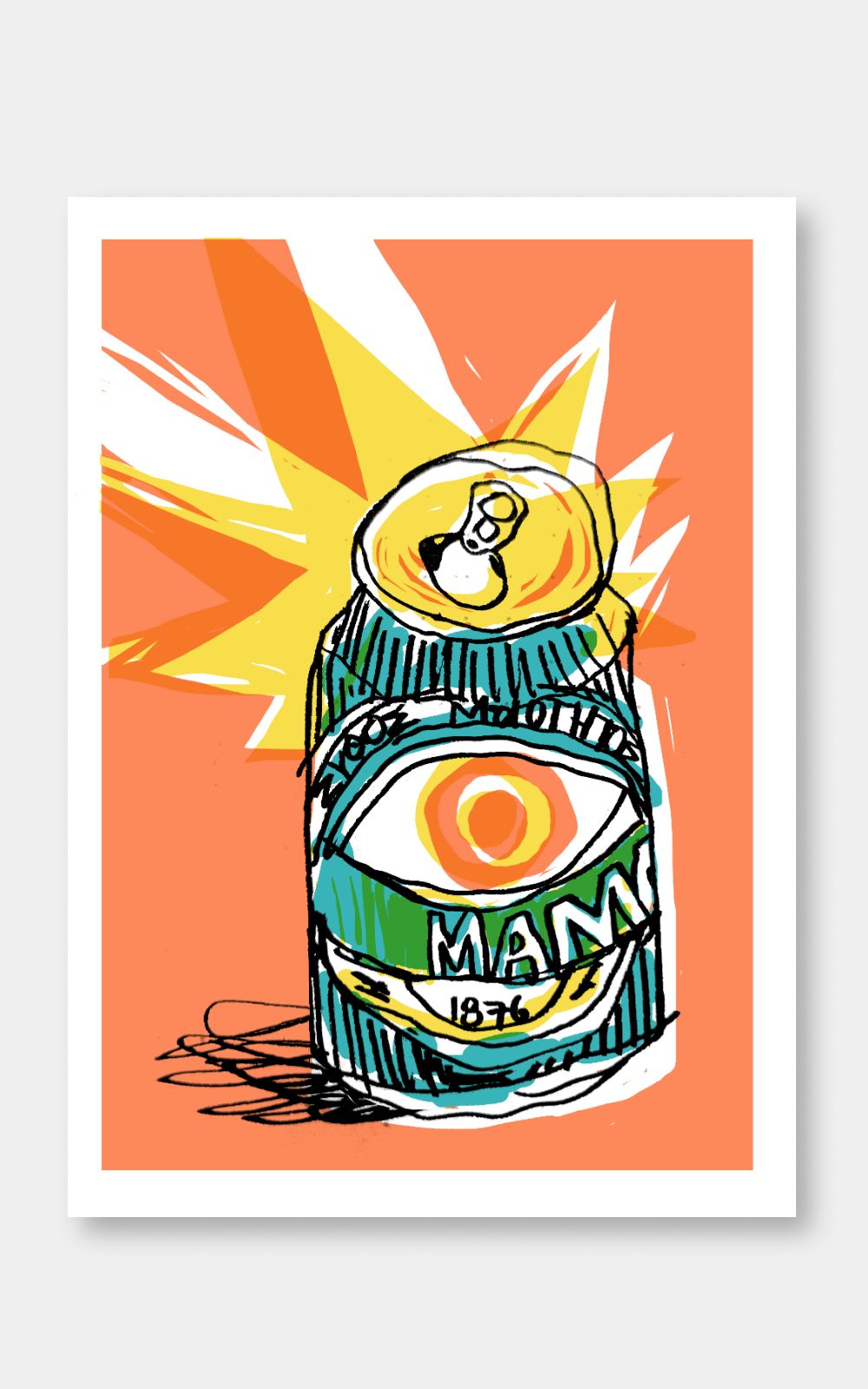 דקל חברוני | Athens | הדפס לתלייה על הקיר