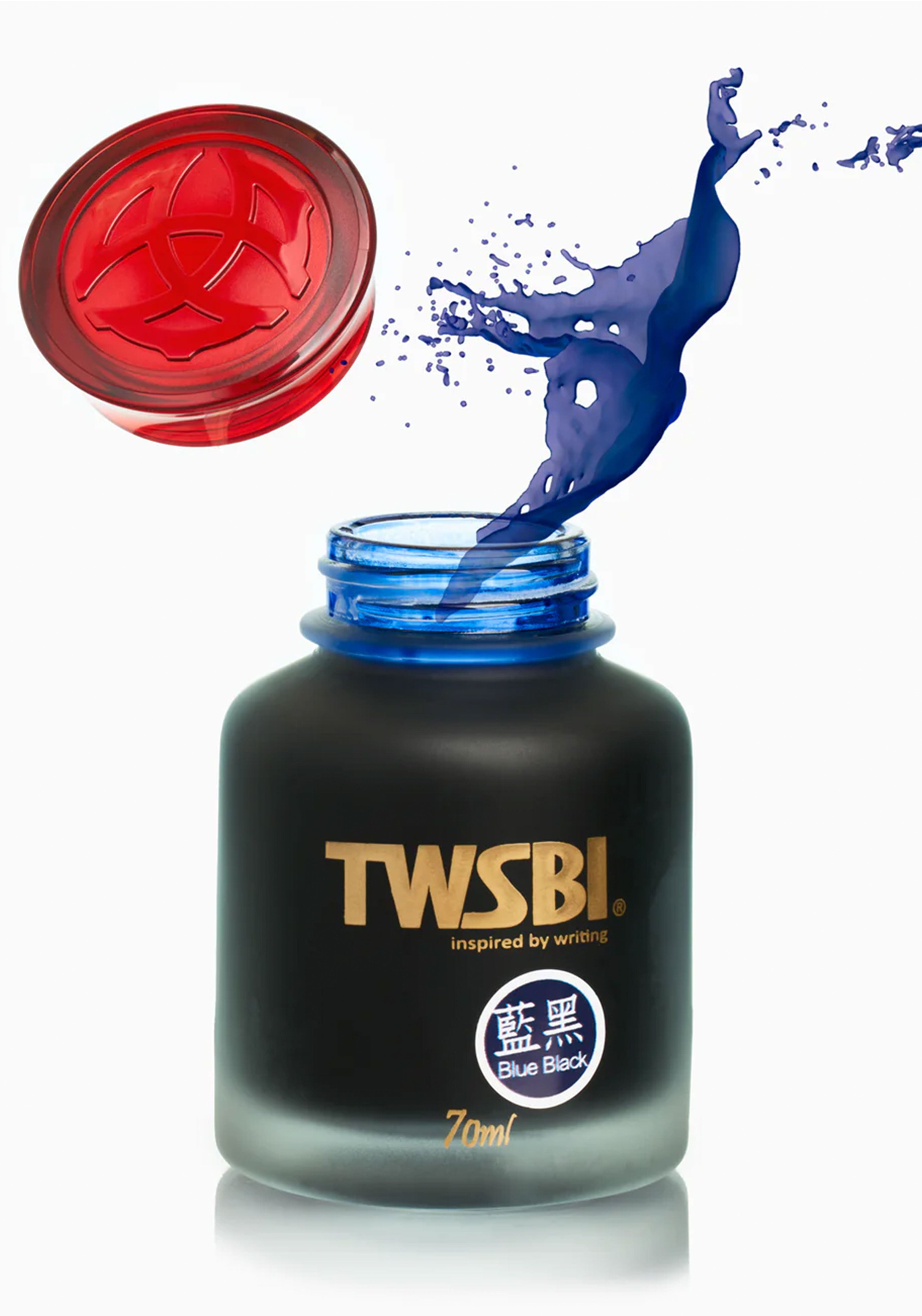 בקבוק דיו כחול שחור | TWSBI Ink Blue Black 70ml