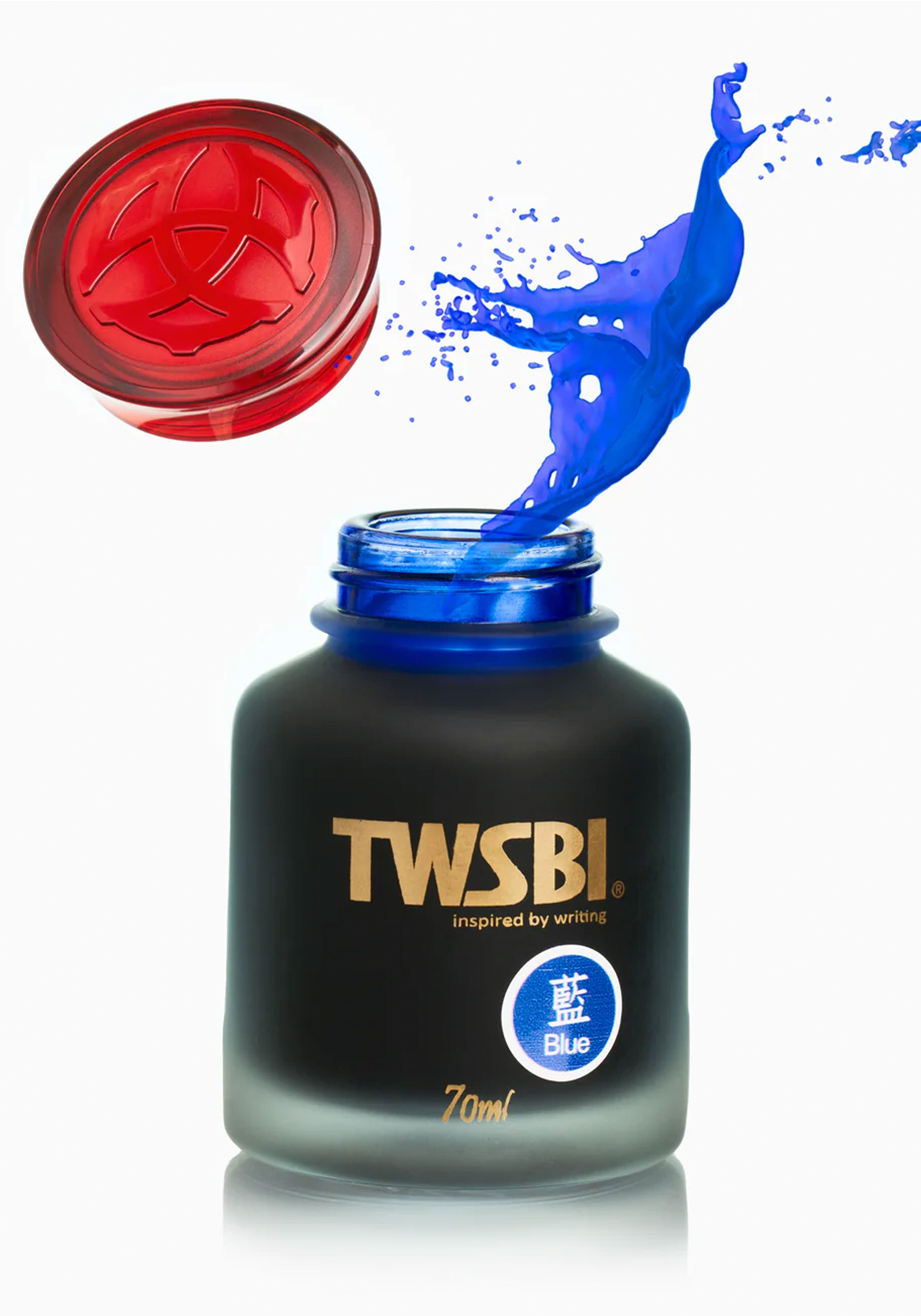 בקבוק דיו כחול מידנייט | TWSBI Ink Midnight Blue 70ml