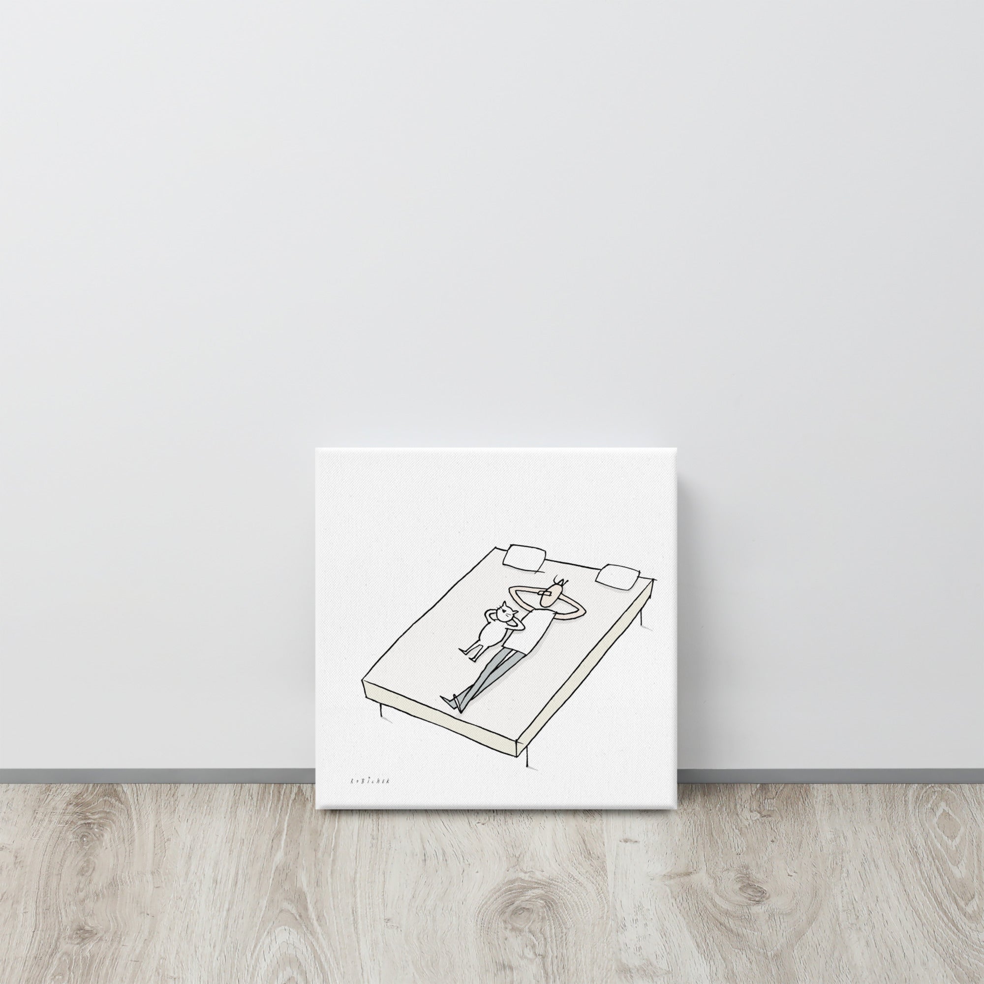 יובל רוביצ'ק | Catman | הדפס על קנבס