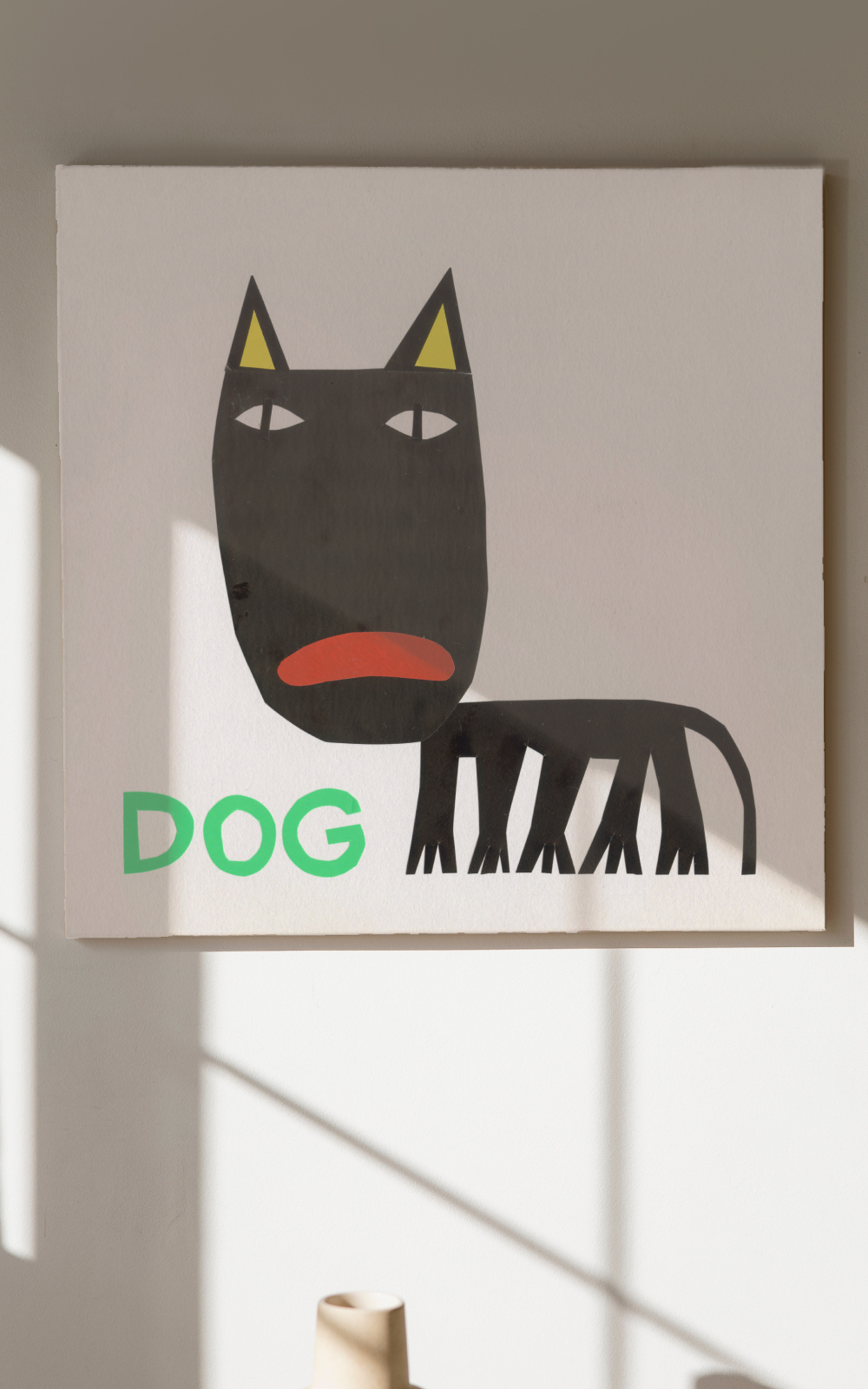 הדפס לתלייה על הקיר | Cat Dog | ענת ורשבסקי